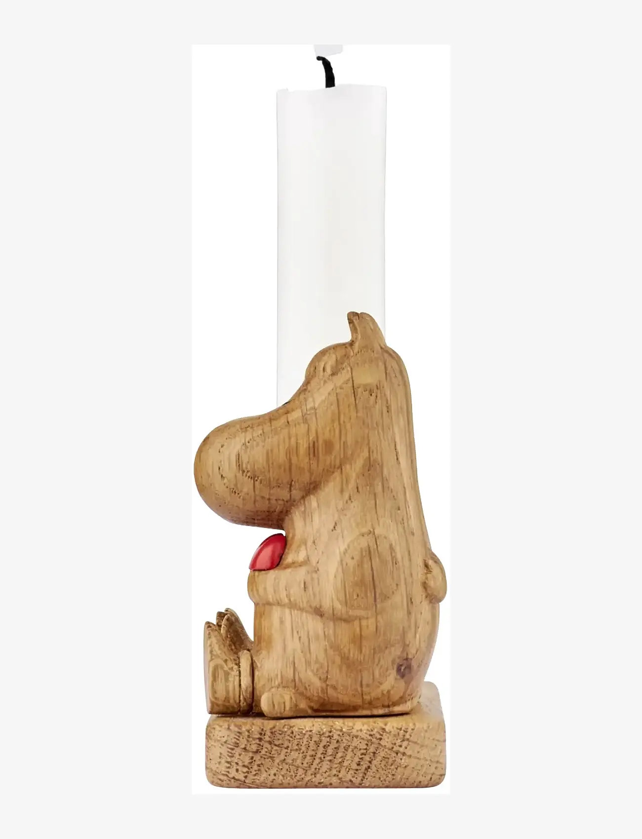 Dsignhouse Moomin - Mumitroldene HUG Lysestage FSC egetræ - teelichthalter - natural - 2