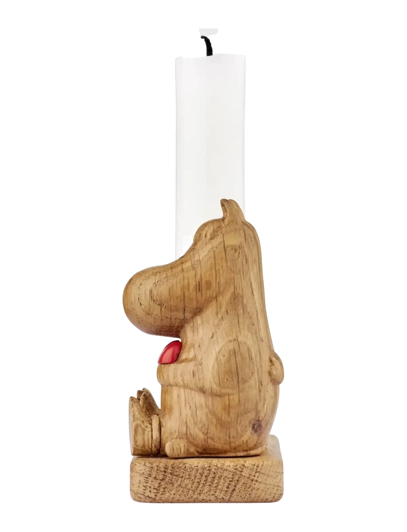Dsignhouse Moomin - Mumitroldene HUG Lysestage FSC egetræ - teelichthalter - natural - 3