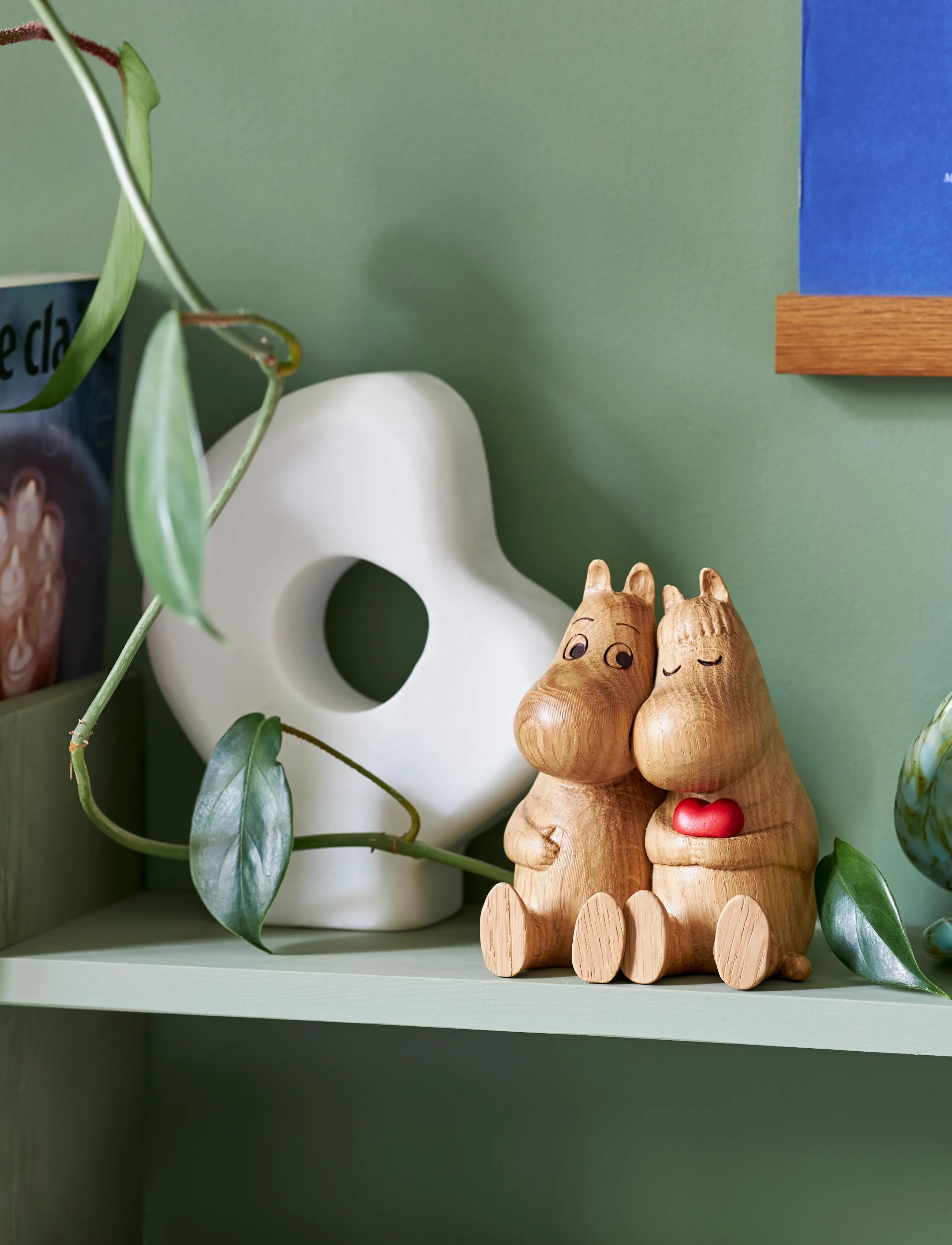 Dsignhouse Moomin - Mumitroldene HUG mini S FSC Egetræ - holzfiguren - natural - 3