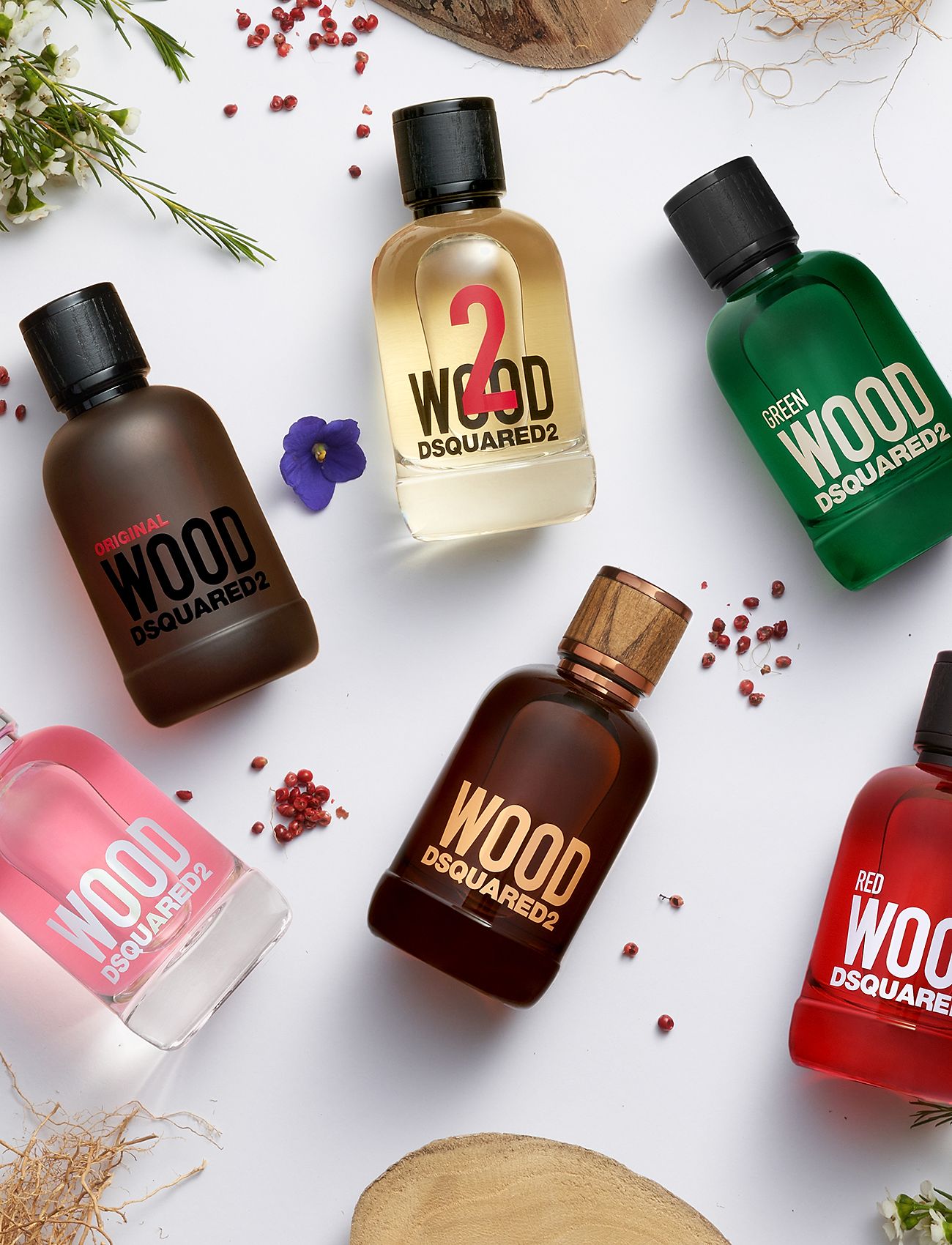 DSQUARED2 - Green Wood Pour Homme EdT - til ham  - clear - 4