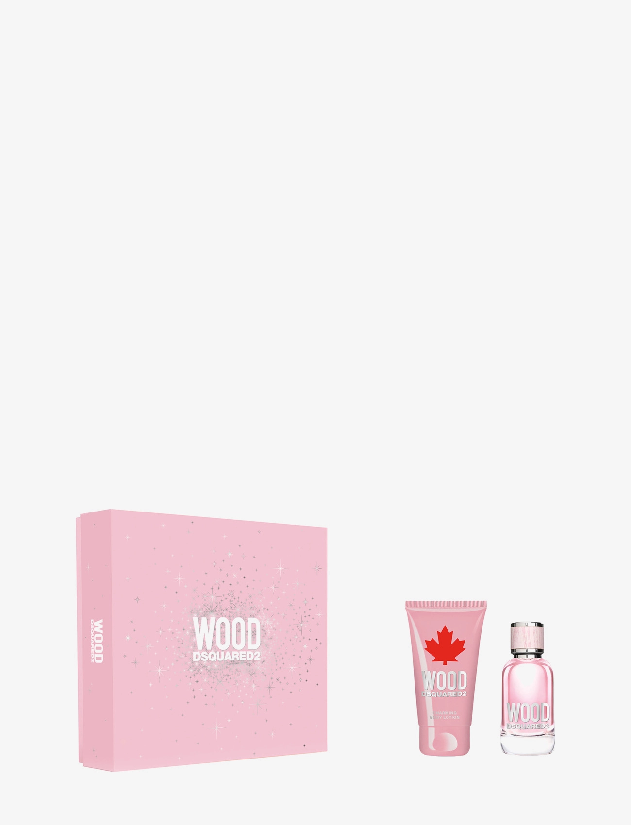 DSQUARED2 Gift Set Wood Pour Femme EdT + Body Lotion - Tuoksusetit - CLEAR / undefined