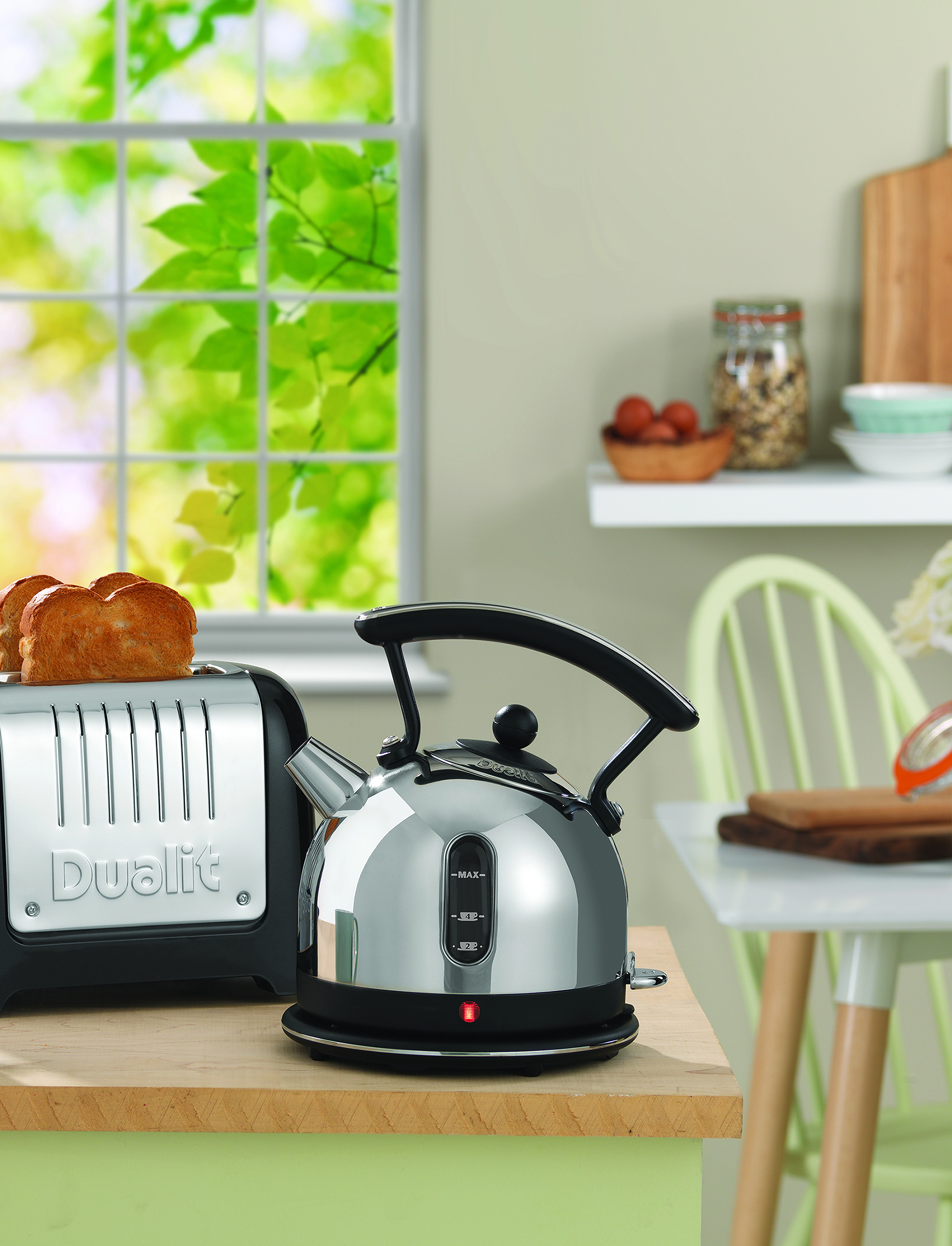 Dualit - TOASTER "LITE" 1100W - brødrister - gloss black - 2