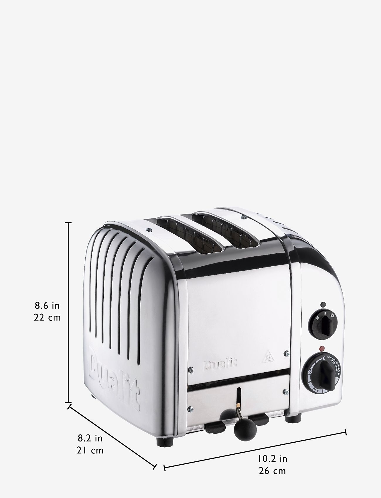 Dualit - CLASSIC TOASTER 1200W - grille-pains - polished - 3