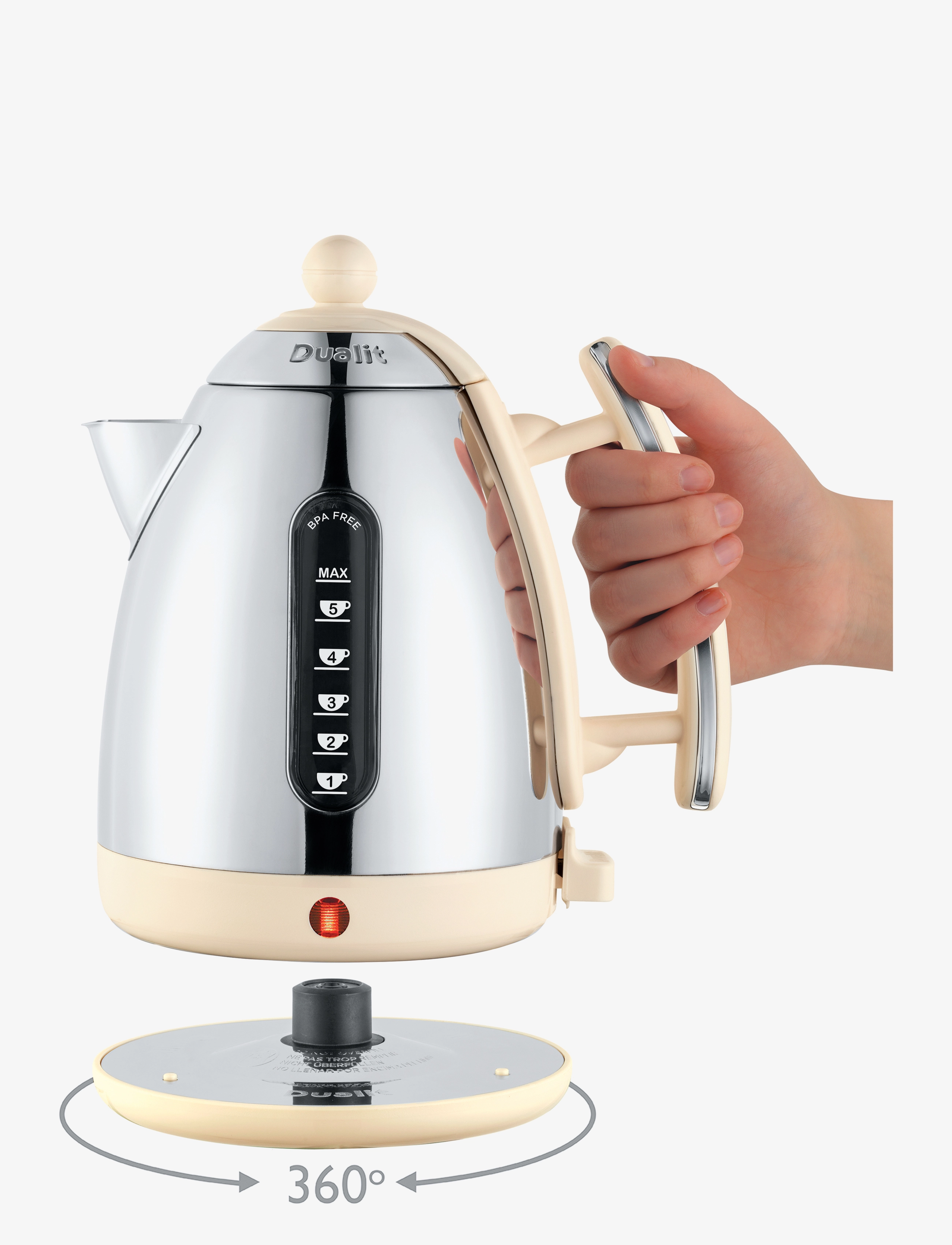 Dualit - KETTLE "LITE" - osta hinna alusel - cream - 2