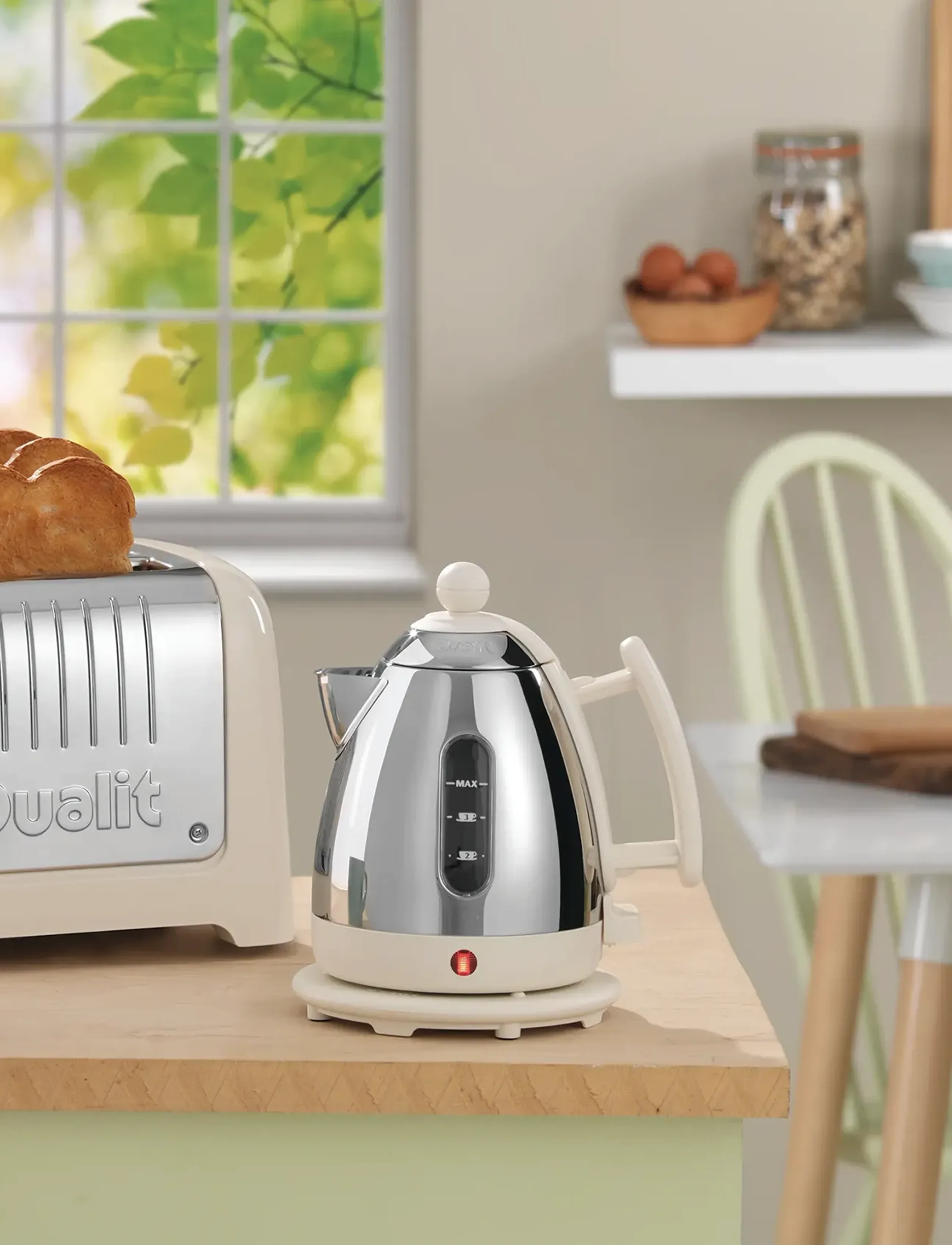 Dualit - KETTLE "LITE" - køb efter pris - canvas white - 3