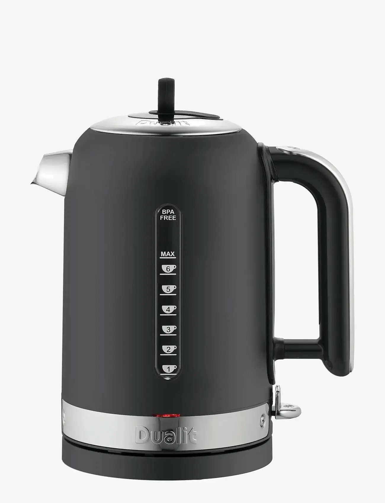 Dualit - VATTENKOKARE CLASSIC, SVART MATT, 1,7L - kettles & water boilers - black matt - 1