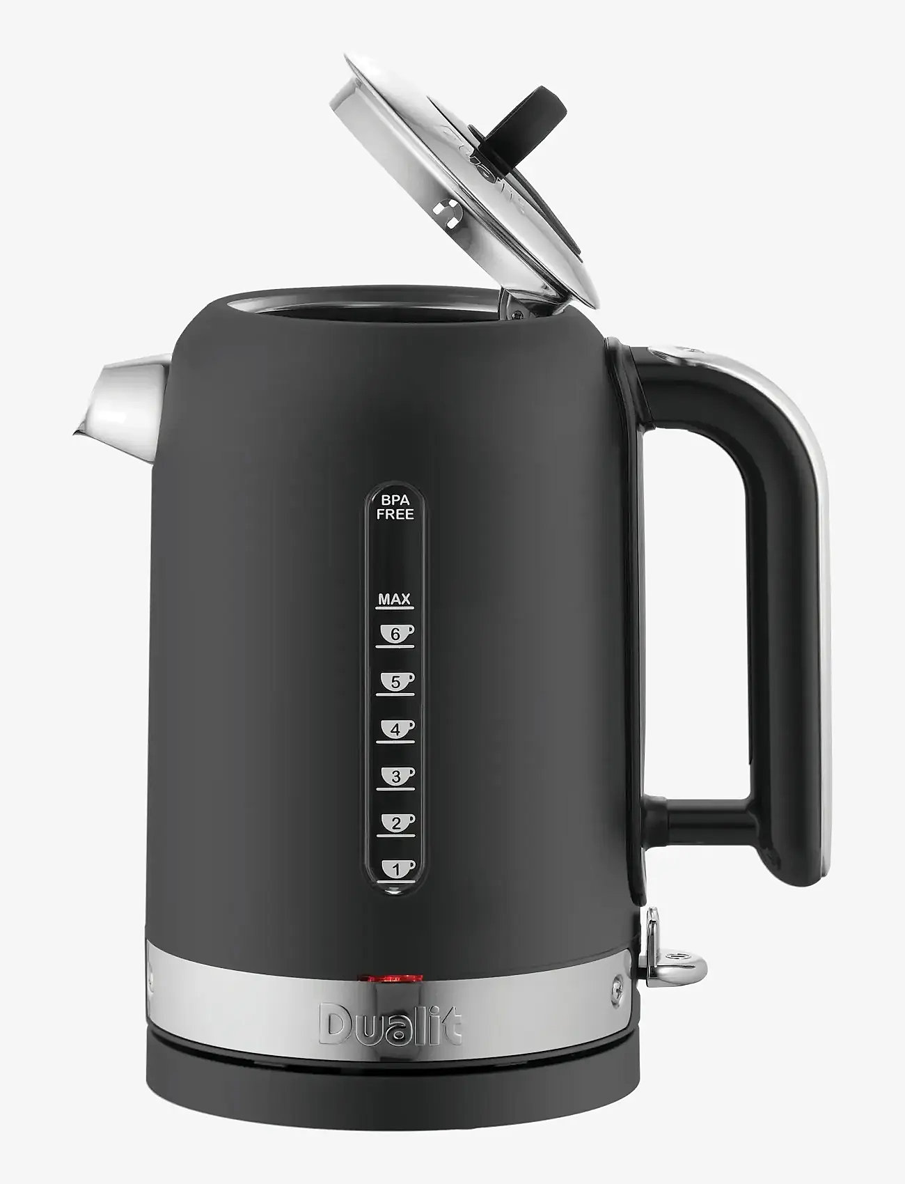 Dualit - VATTENKOKARE CLASSIC, SVART MATT, 1,7L - kettles & water boilers - black matt - 2