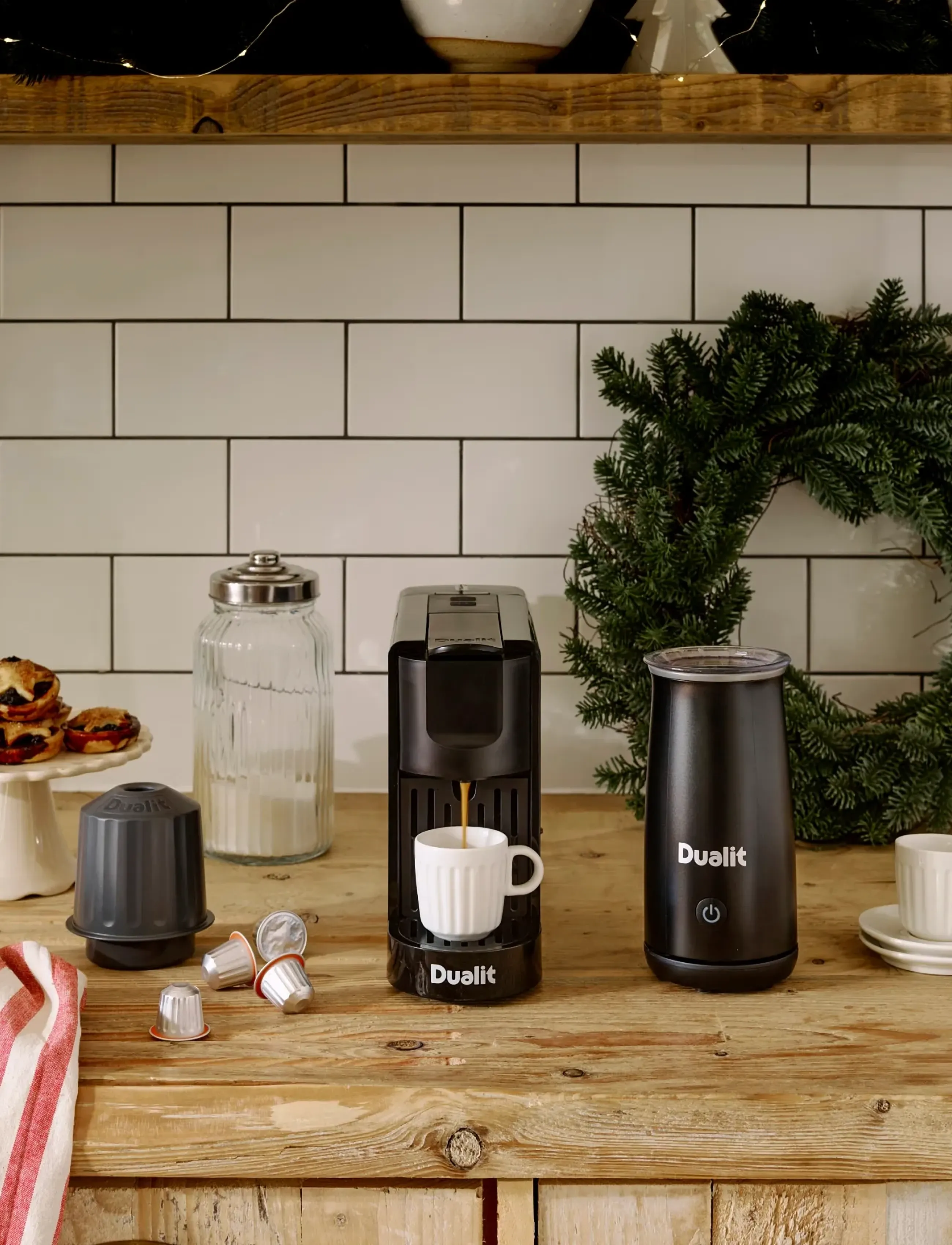 Dualit - ESPRESSOMASKIN - espressomaschinen - svart - 3
