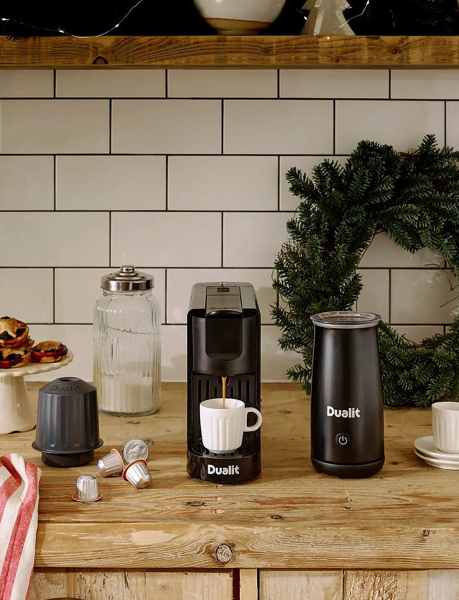 Dualit - ESPRESSOMASKIN - espressomaschinen - svart - 3