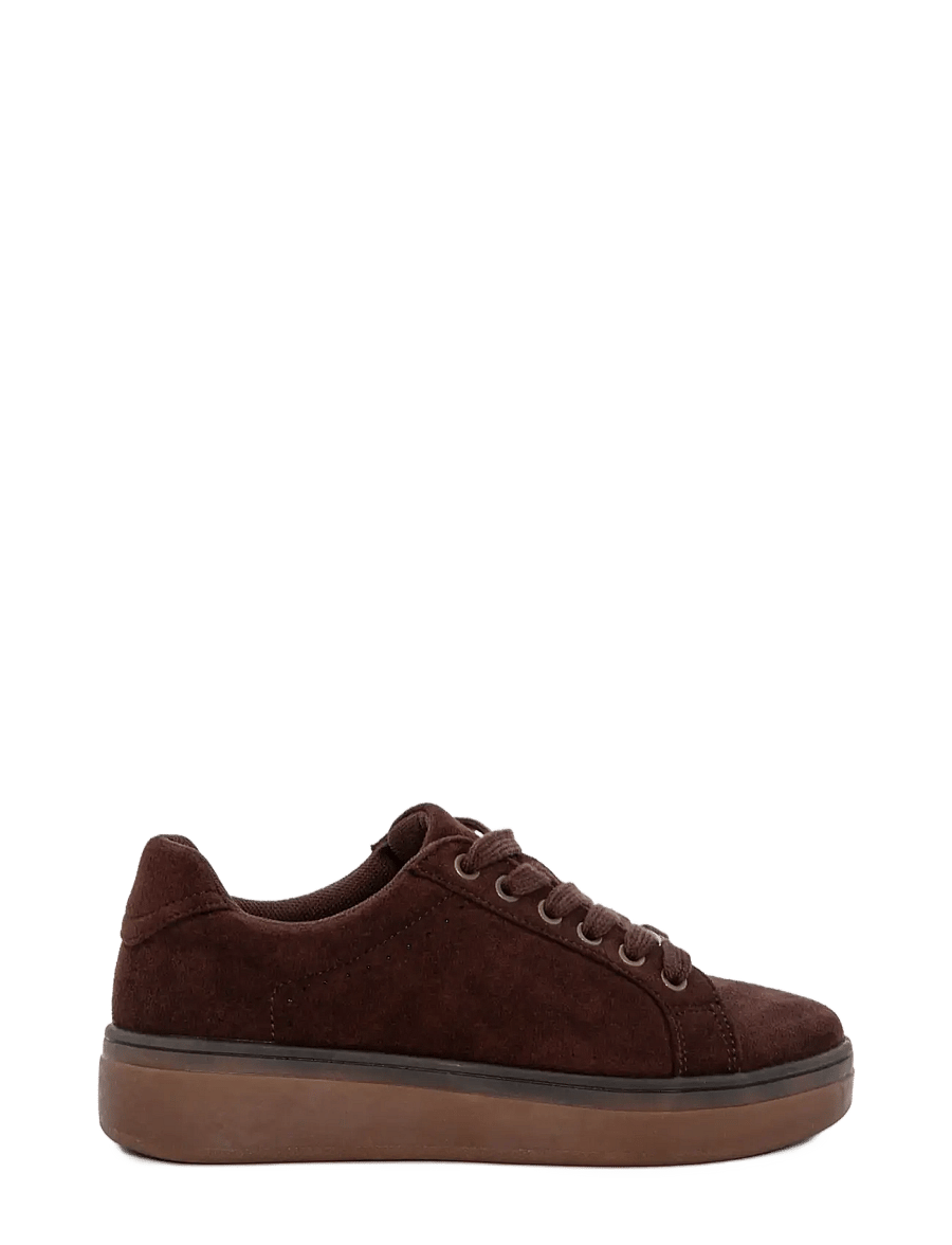Duffy - GENOVA DICIASETTE - platform sneakers - dark brown - 1