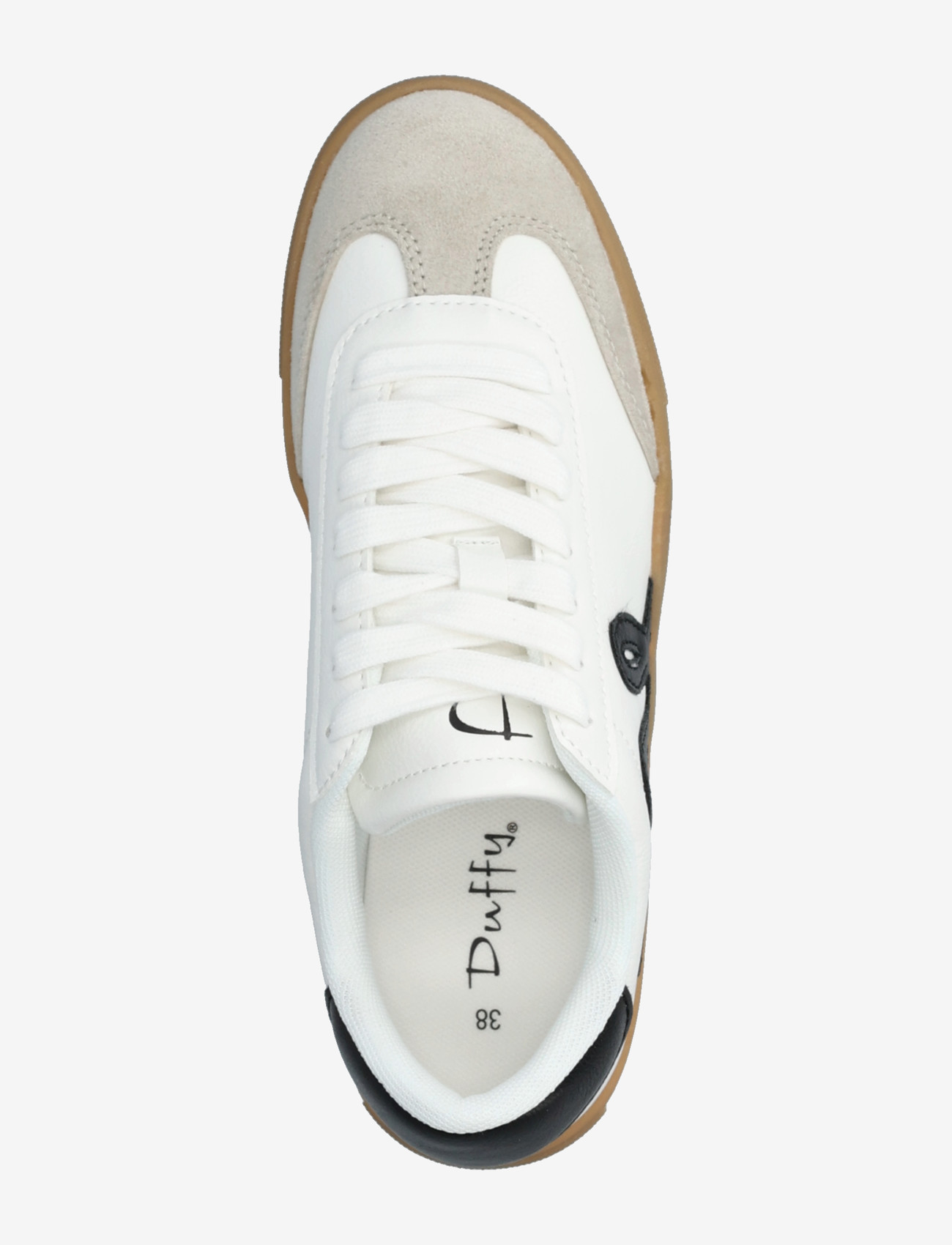 Duffy - Menfi Tre - sutvirtinimas - white/black - 3