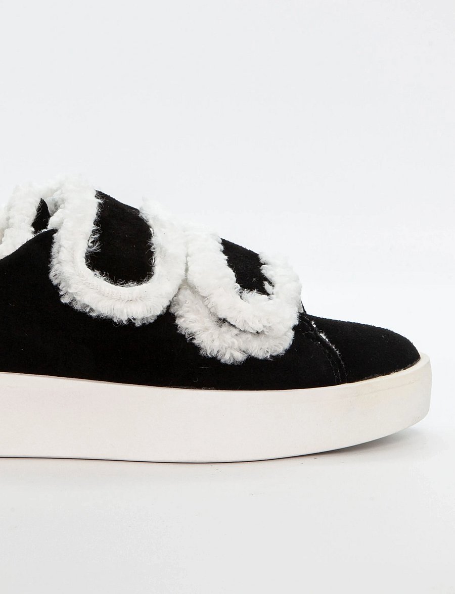 Duffy - LEUCA UNO - lágir strigaskór - black - 3