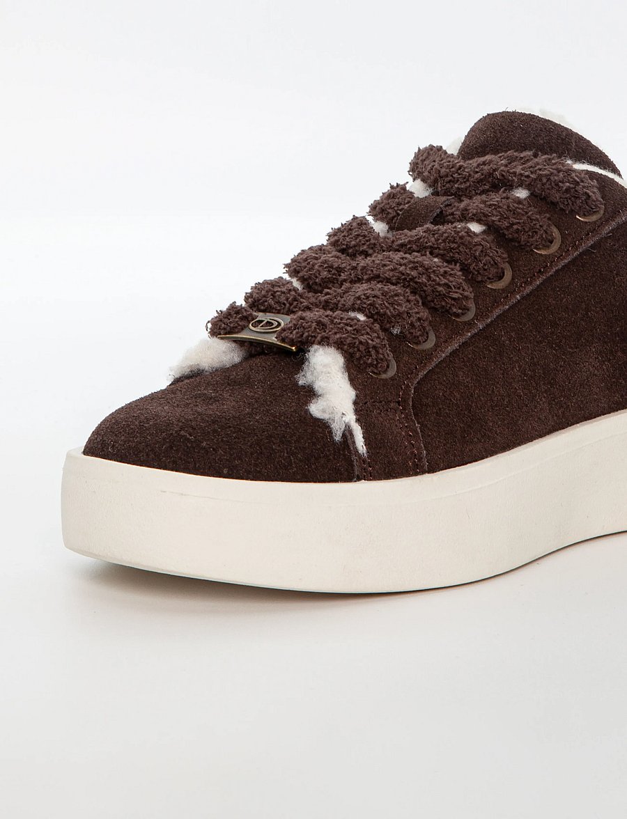 Duffy - LEUCA DUE - låga sneakers - dark brown - 4