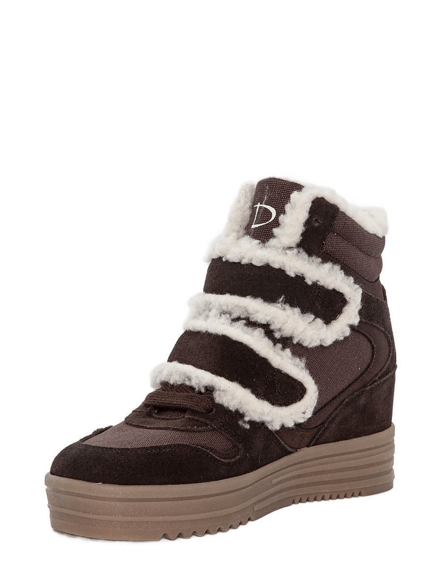 Duffy - CUNEO DUE - wedge-sneaker - dark brown - 2