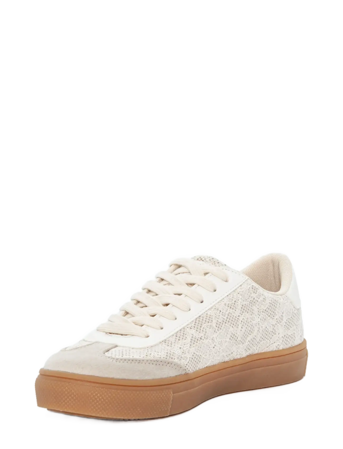 Duffy - Menfi Sette - lágir strigaskór - beige - 1