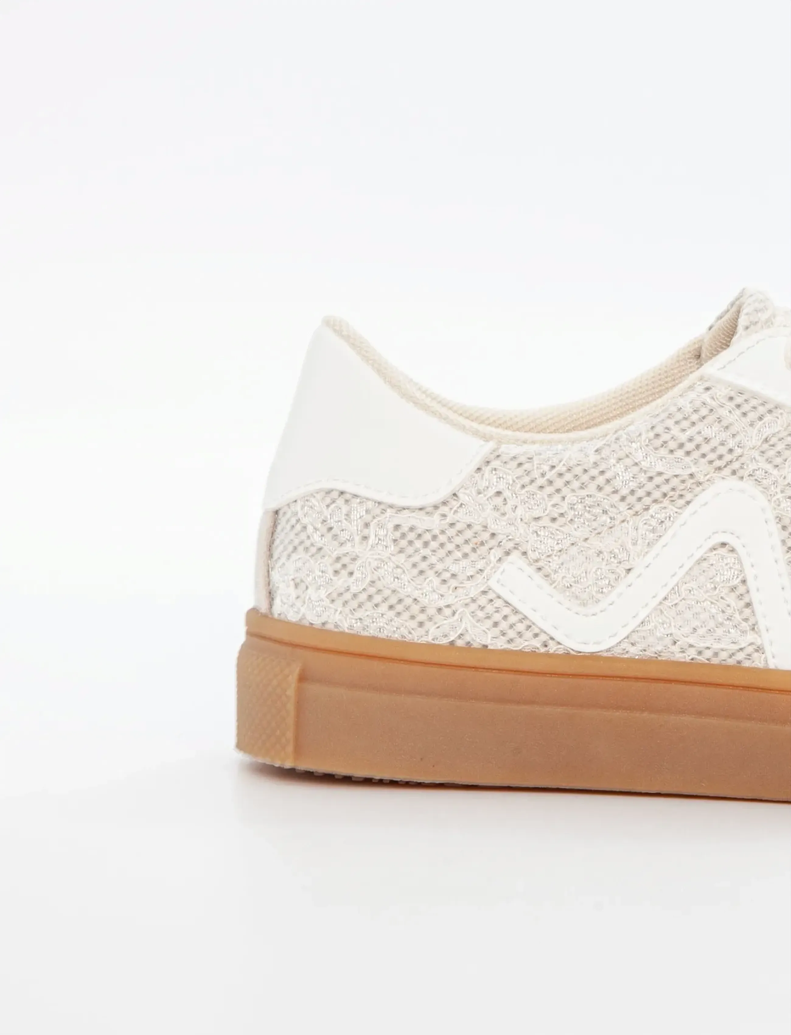 Duffy - Menfi Sette - lágir strigaskór - beige - 3