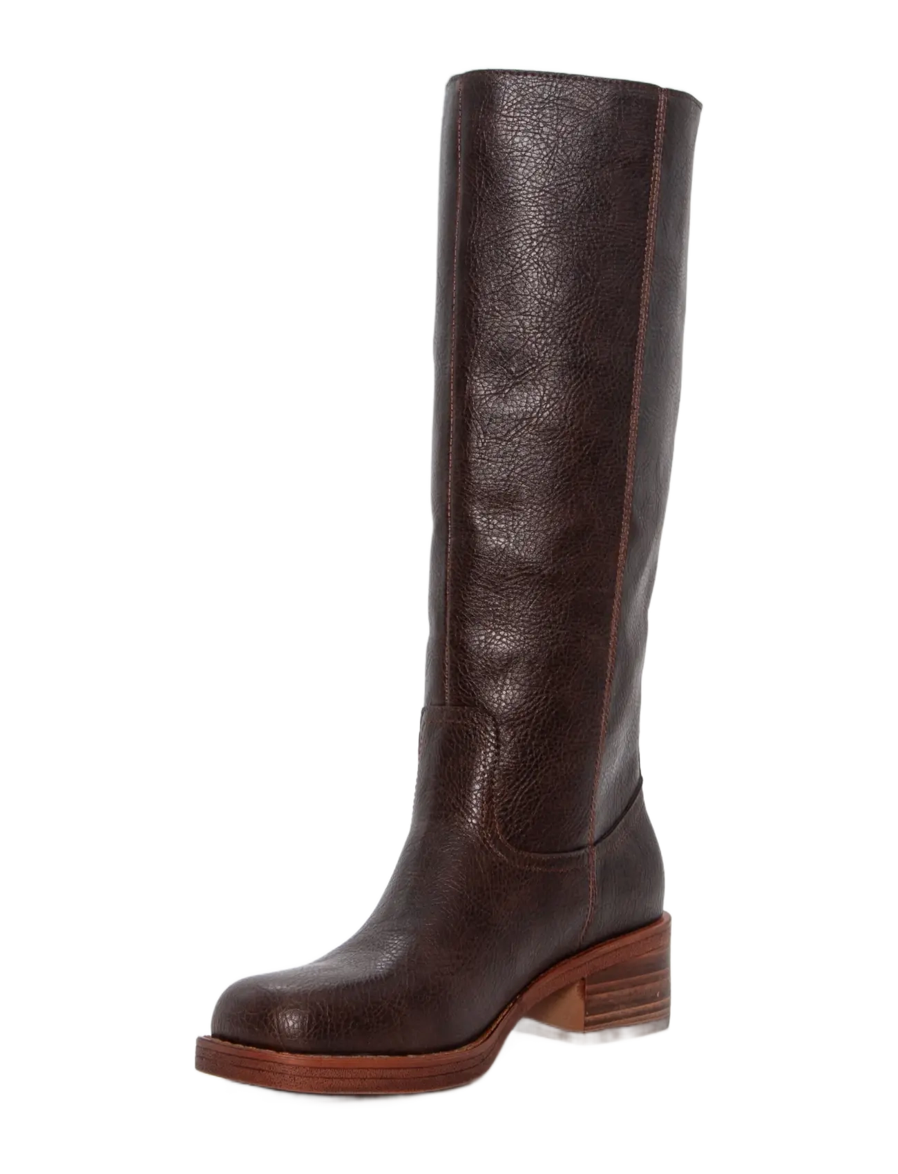 Duffy - PARTINICO UNO - langskaftede støvler - dark brown - 2