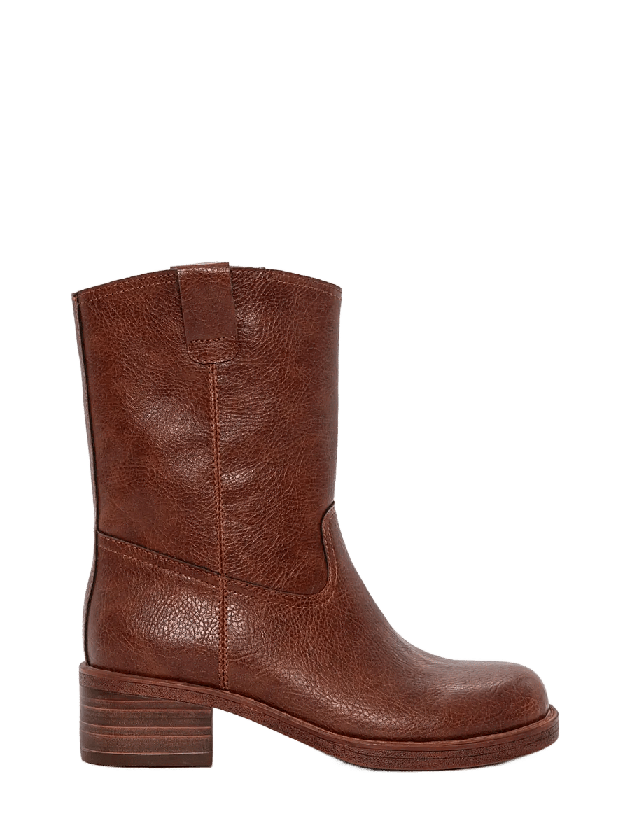 Duffy - PARTINICO DUE - stiefeletten mit absatz - cognac - 1
