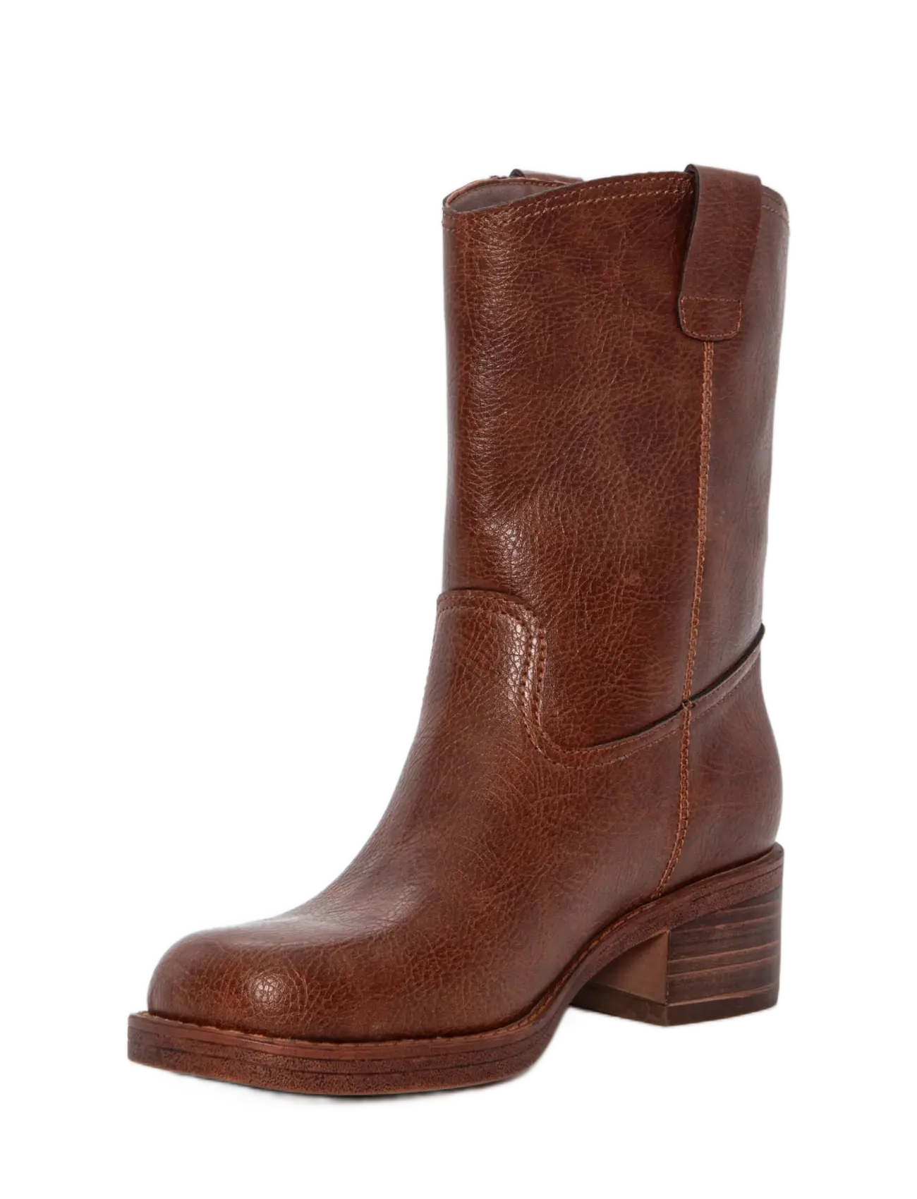 Duffy - PARTINICO DUE - stiefeletten mit absatz - cognac - 2