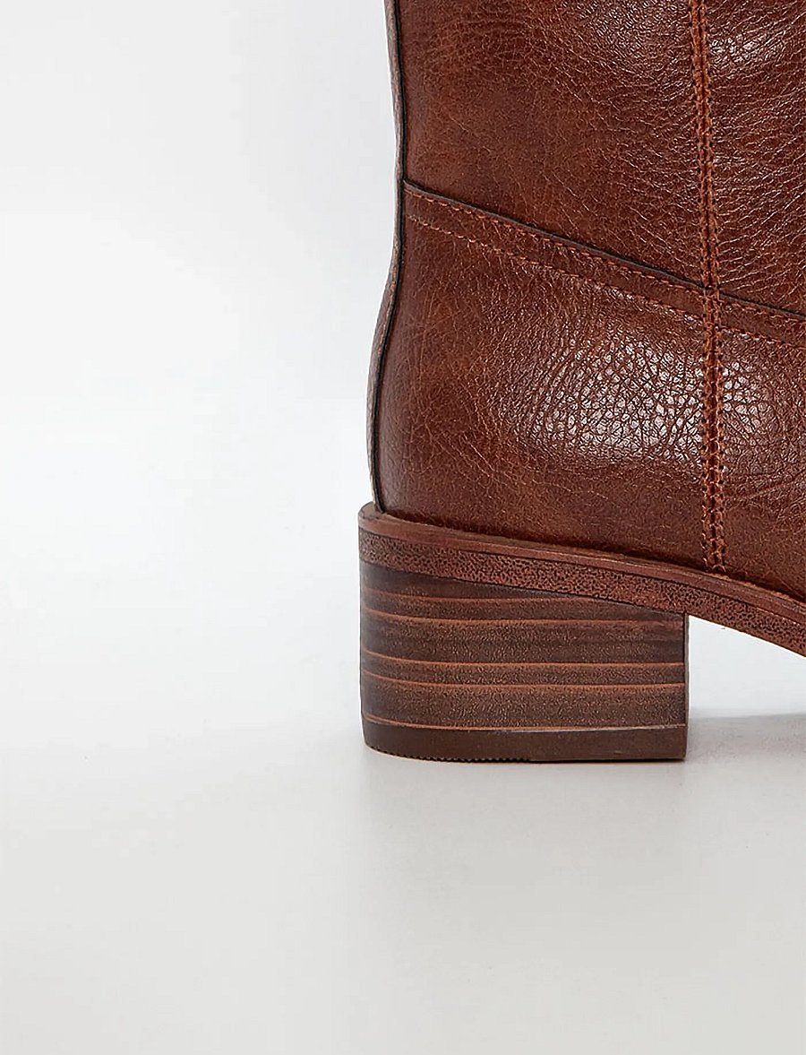 Duffy - PARTINICO DUE - stiefeletten mit absatz - cognac - 3