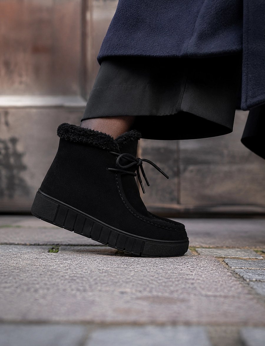 Duffy - PIZZONI TRE - winter boots - black - 0