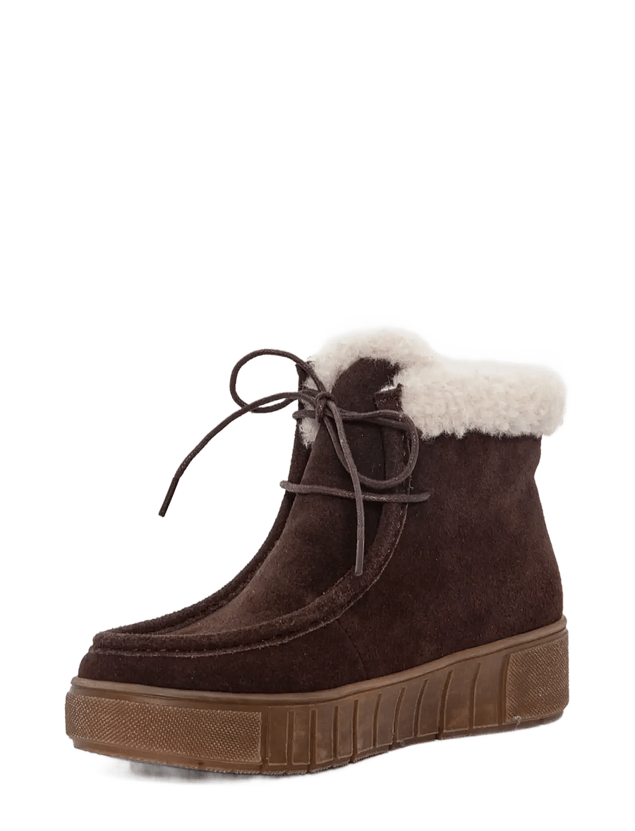 Duffy - PIZZONI TRE - winter boots - dark brown - 2