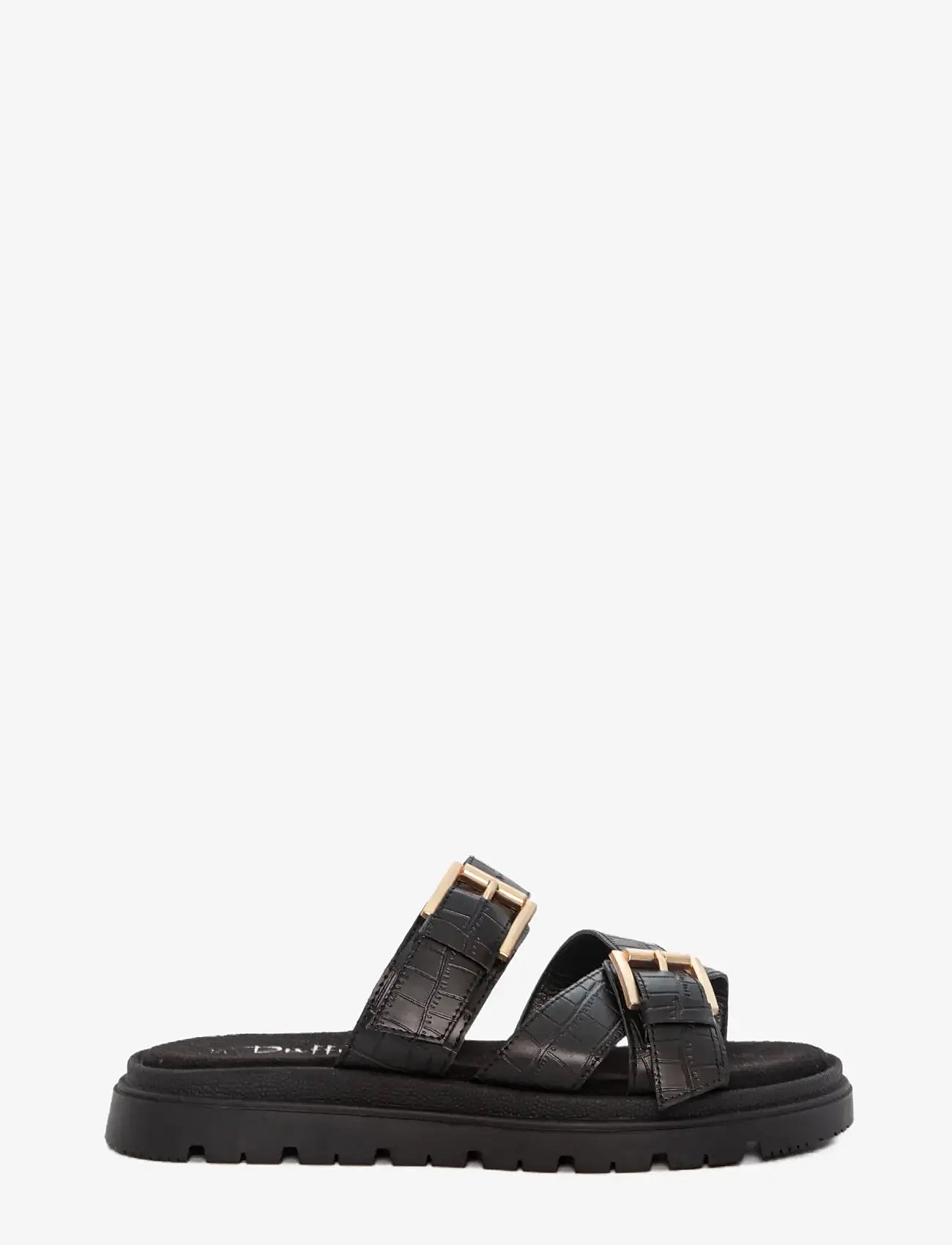 Duffy - GALLARATE TRE - flache sandalen - black - 0