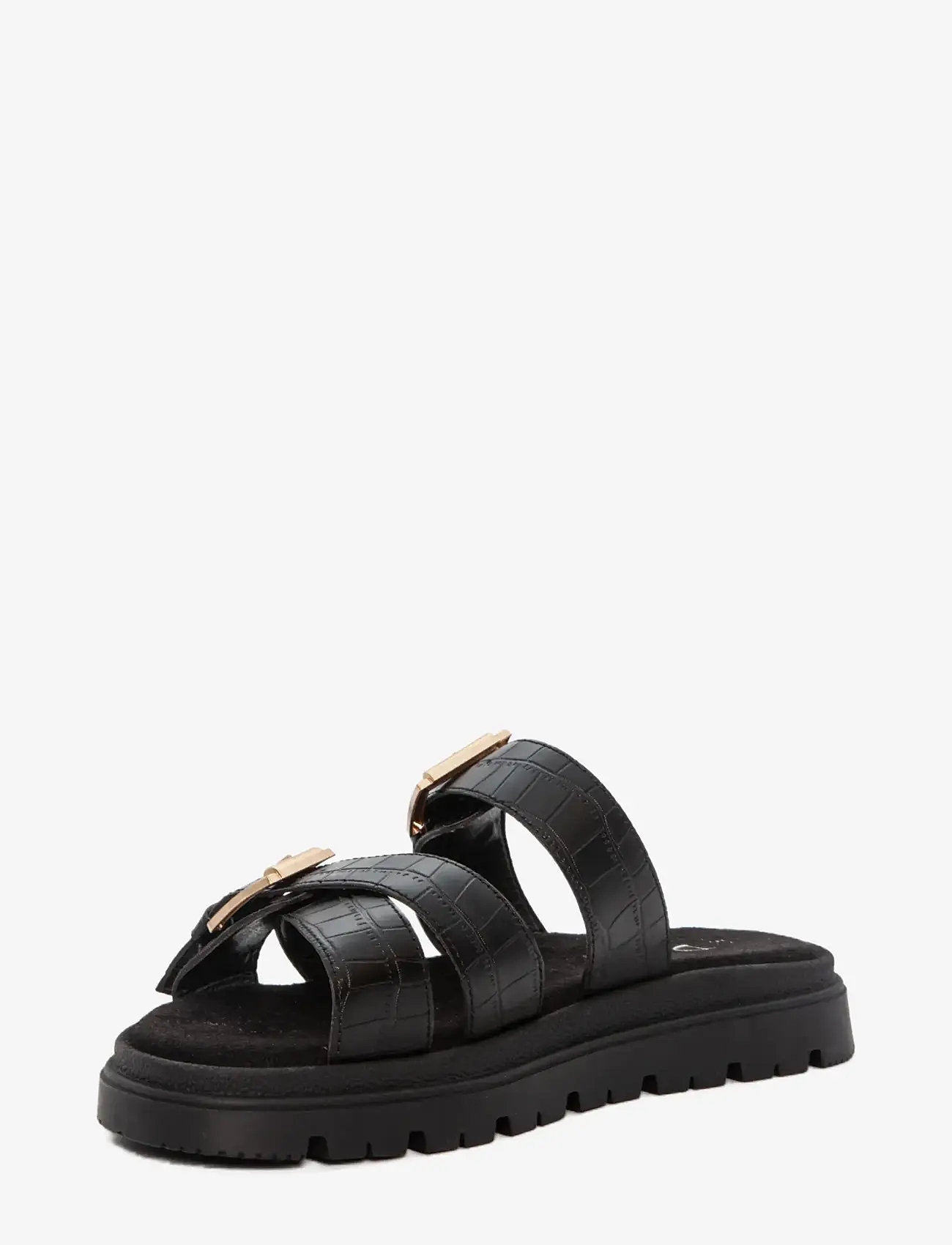 Duffy - GALLARATE TRE - flache sandalen - black - 1