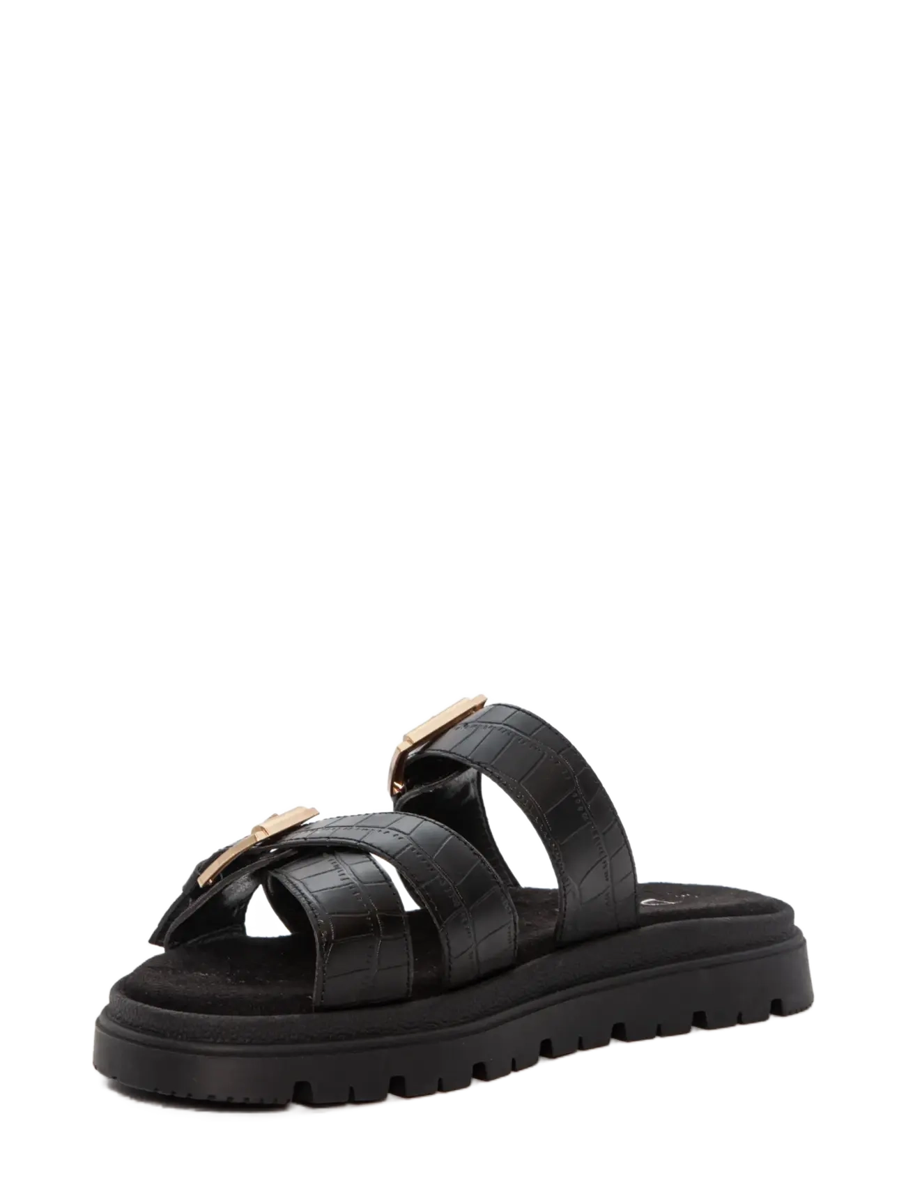 Duffy - GALLARATE TRE - platta sandaler - black - 1