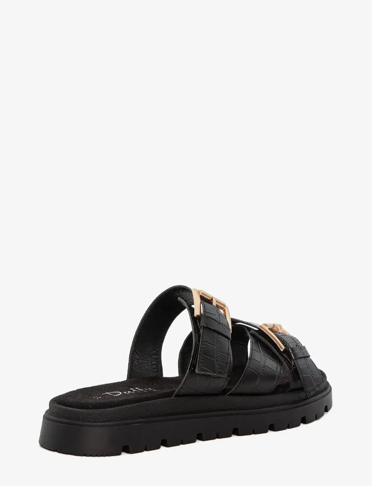 Duffy - GALLARATE TRE - flache sandalen - black - 2