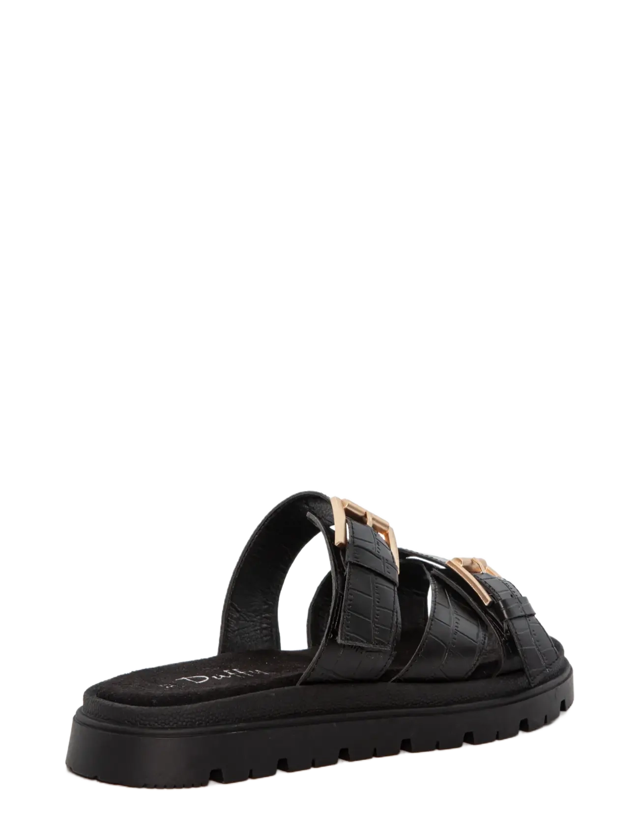 Duffy - GALLARATE TRE - platta sandaler - black - 2