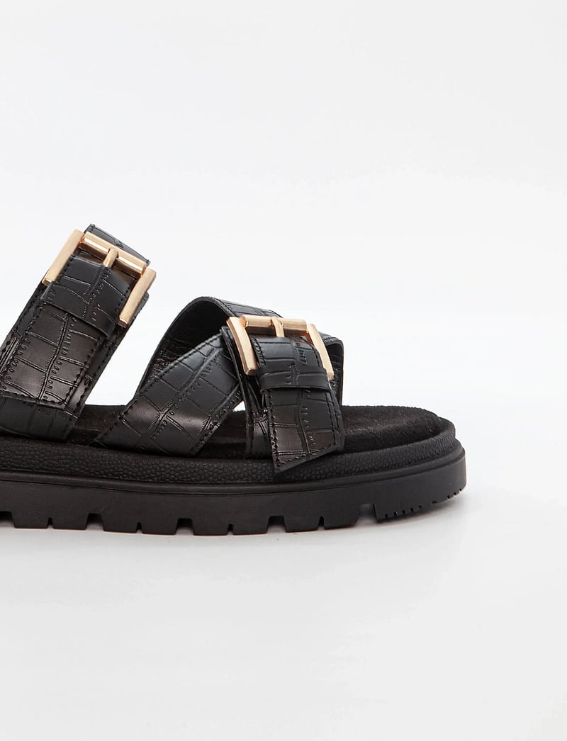 Duffy - GALLARATE TRE - flache sandalen - black - 3