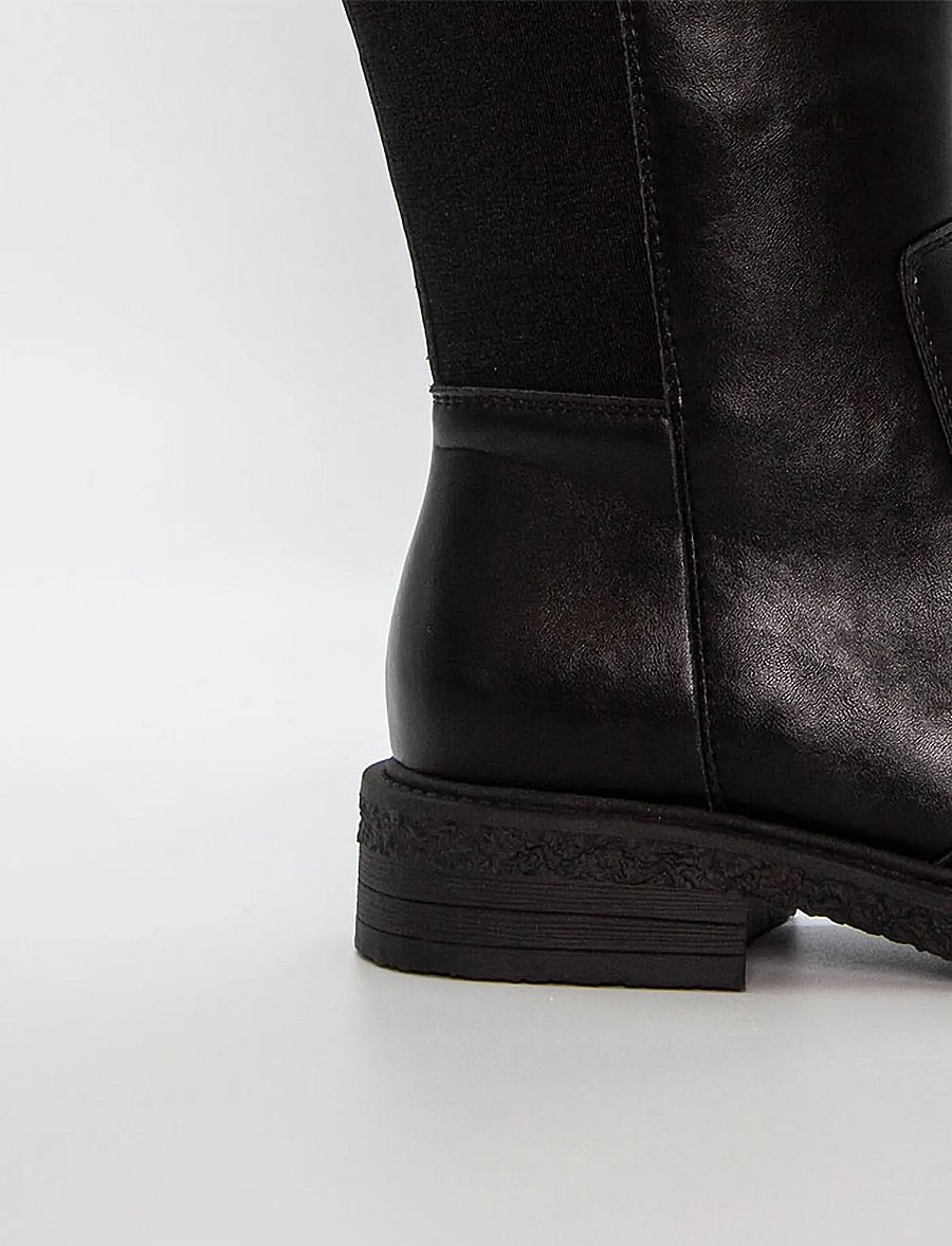 Duffy - TERAMO UNO - kniehohe stiefel - black - 4