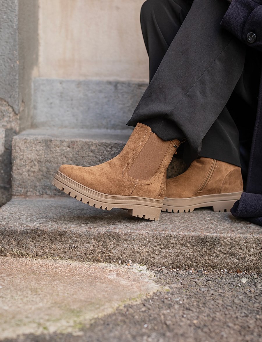 Duffy - MARCELLINA UNO - chelsea boots - camel - 0