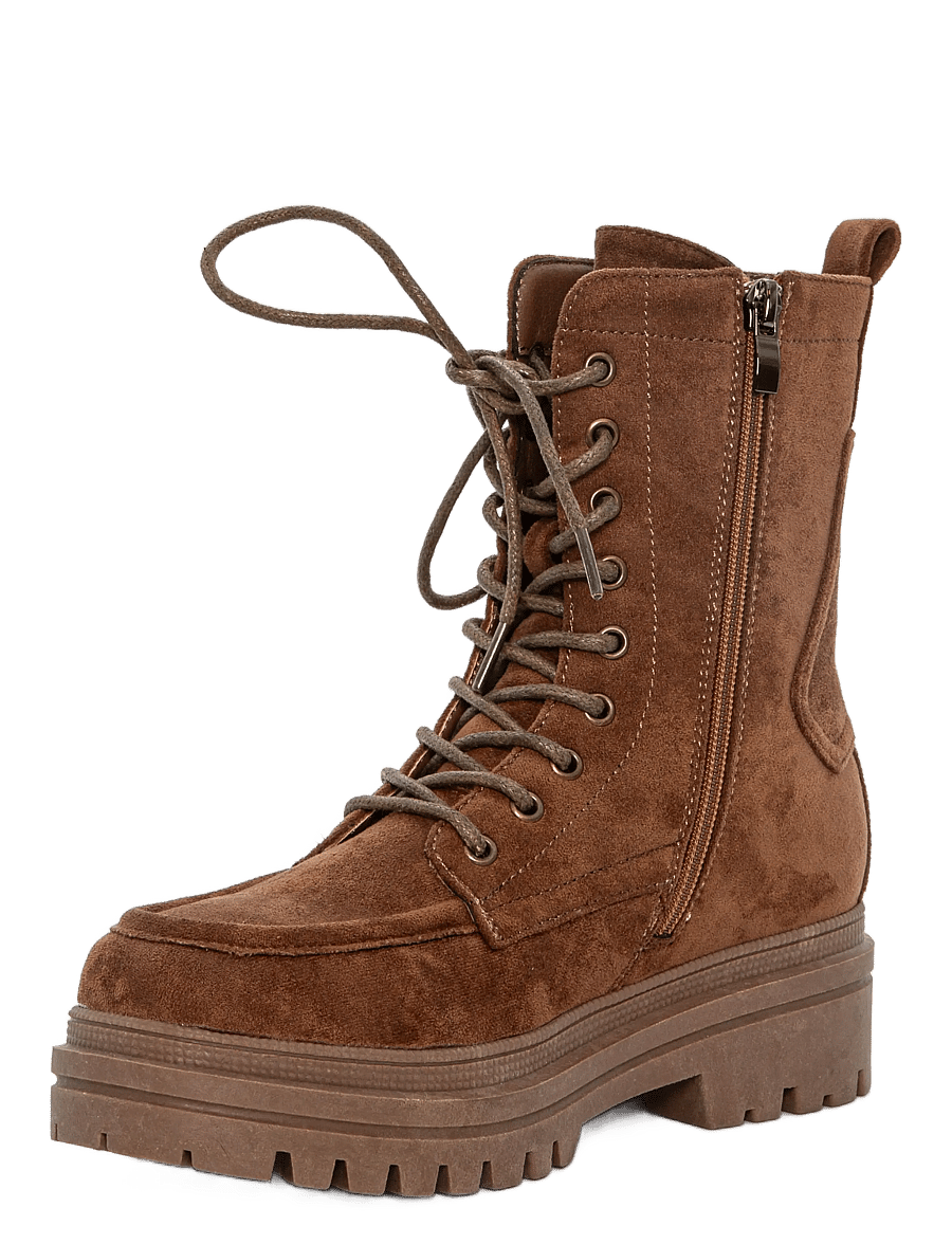 Duffy - MARCELLINA CINQUE - laced boots - camel - 1