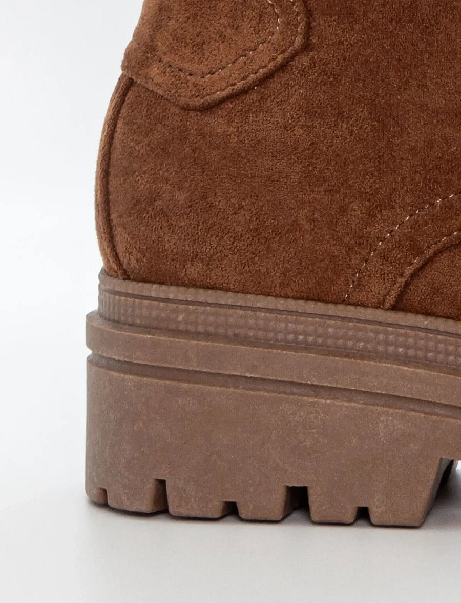 Duffy - MARCELLINA CINQUE - laced boots - camel - 3