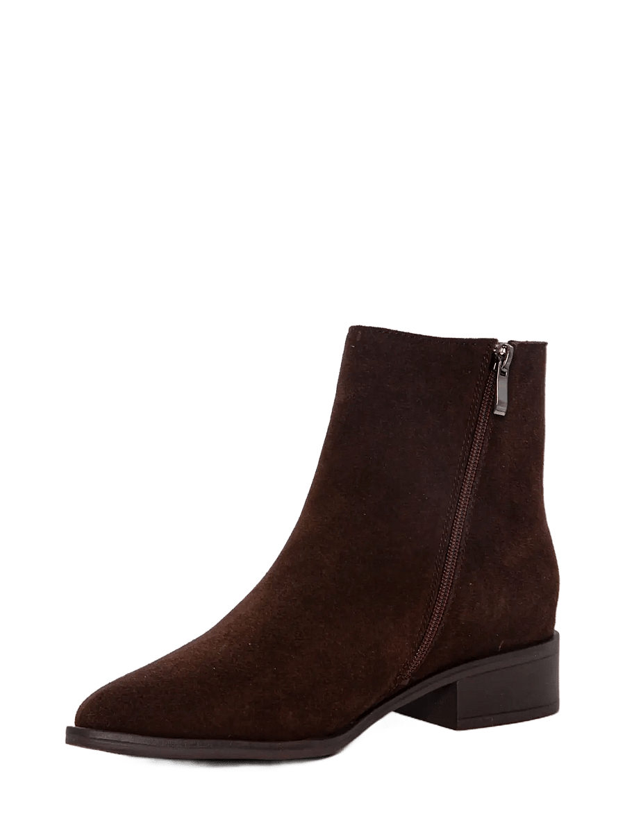 Duffy - TREPANI UNO - heeled ankle boots - dark brown - 2