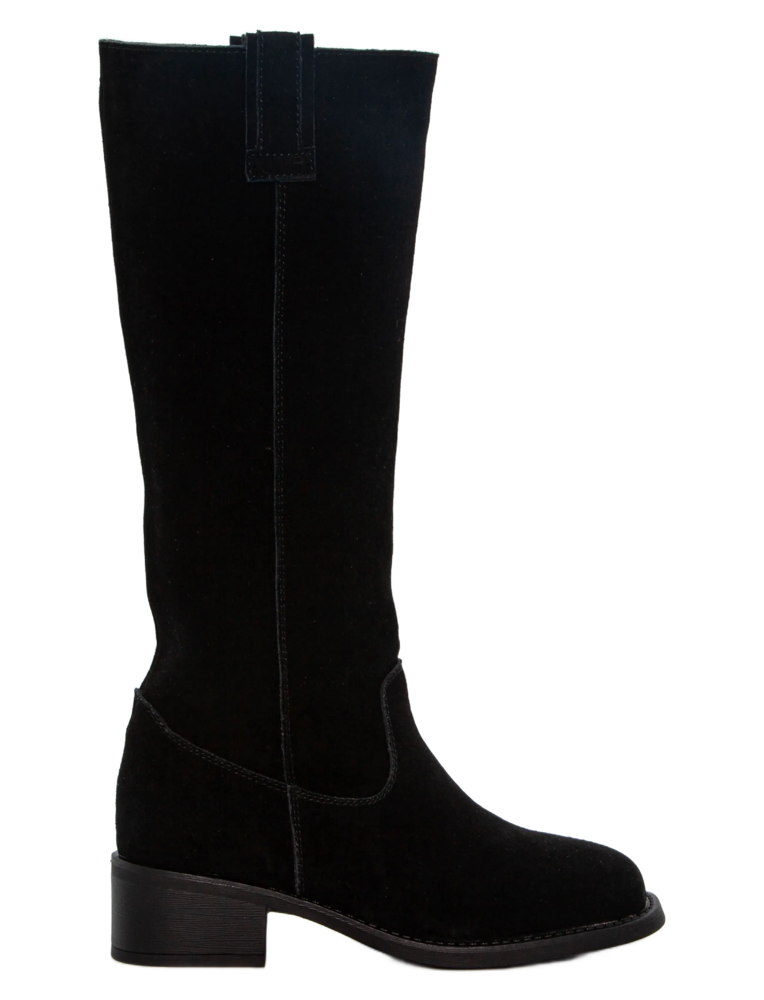 Duffy Mareneve Quattro, Damen, Kniehoher Stiefel, Schwarz, Gr: 36