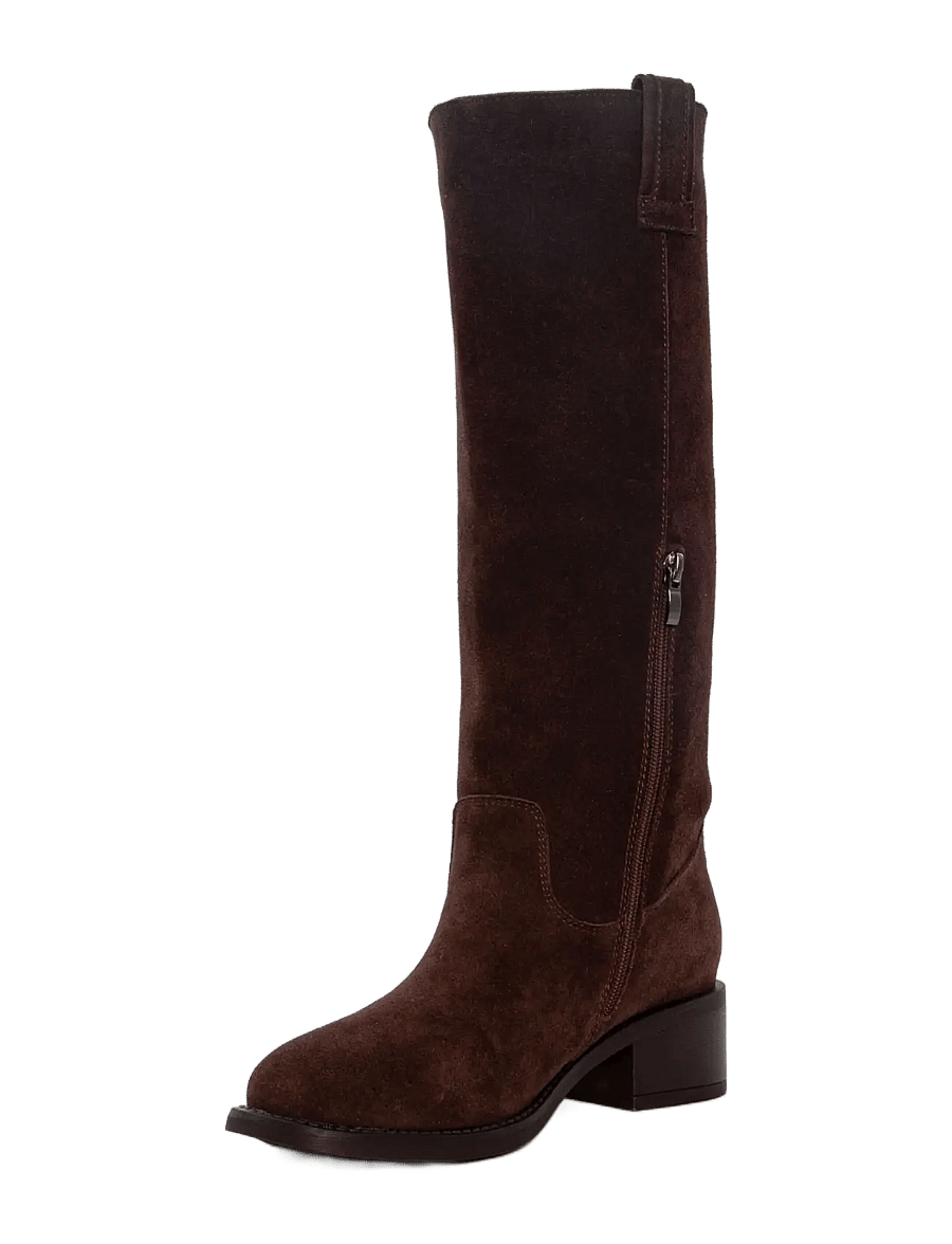 Duffy - MARENEVE QUATTRO - põlveni saapad - dark brown - 2
