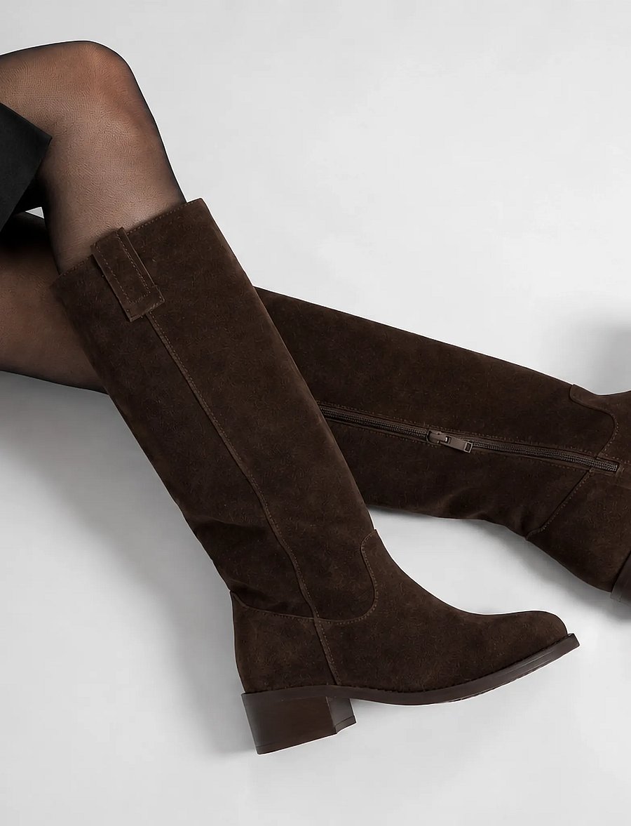 Duffy - MARENEVE QUATTRO - põlveni saapad - dark brown - 0