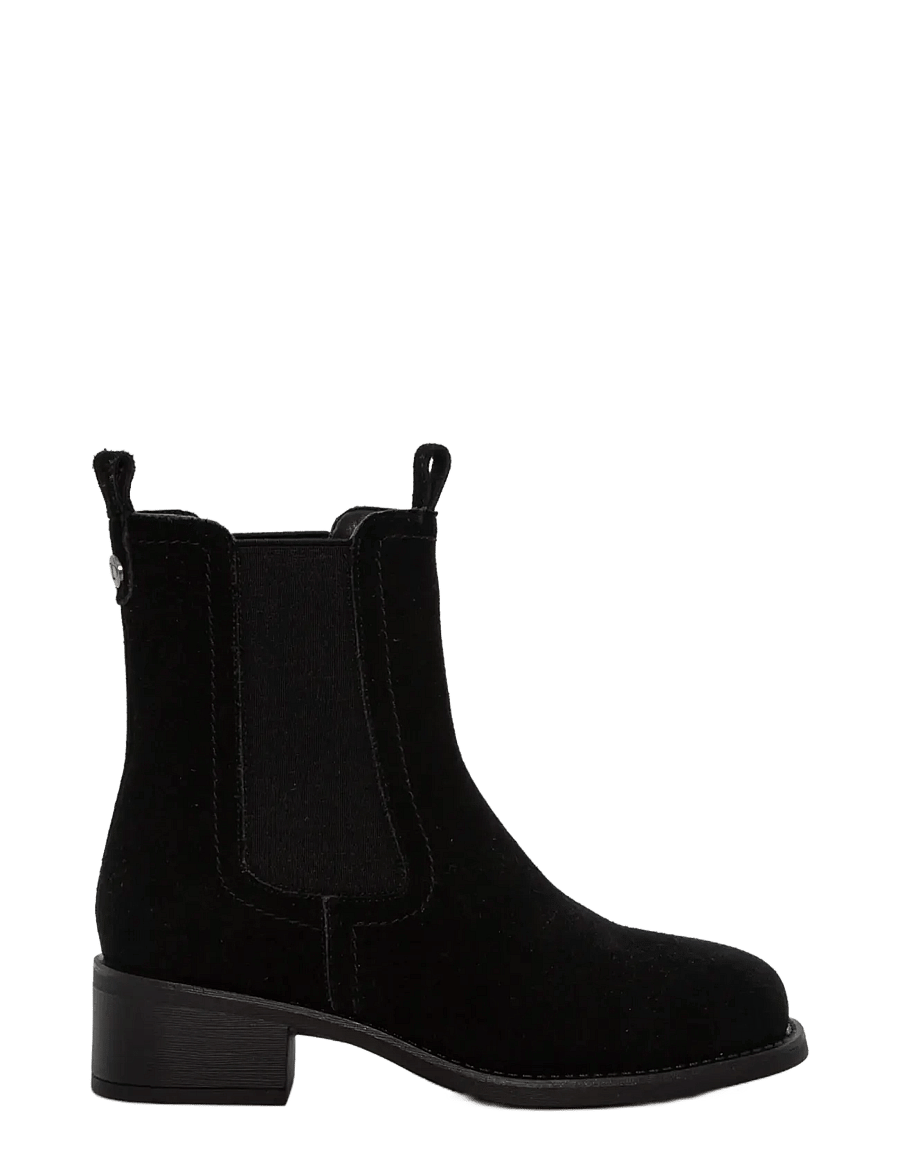 Duffy - MARENVE CINQUE - flat ankle boots - black - 1