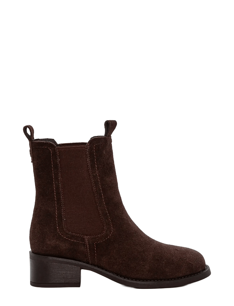 Duffy - MARENVE CINQUE - flat ankle boots - dark brown - 1