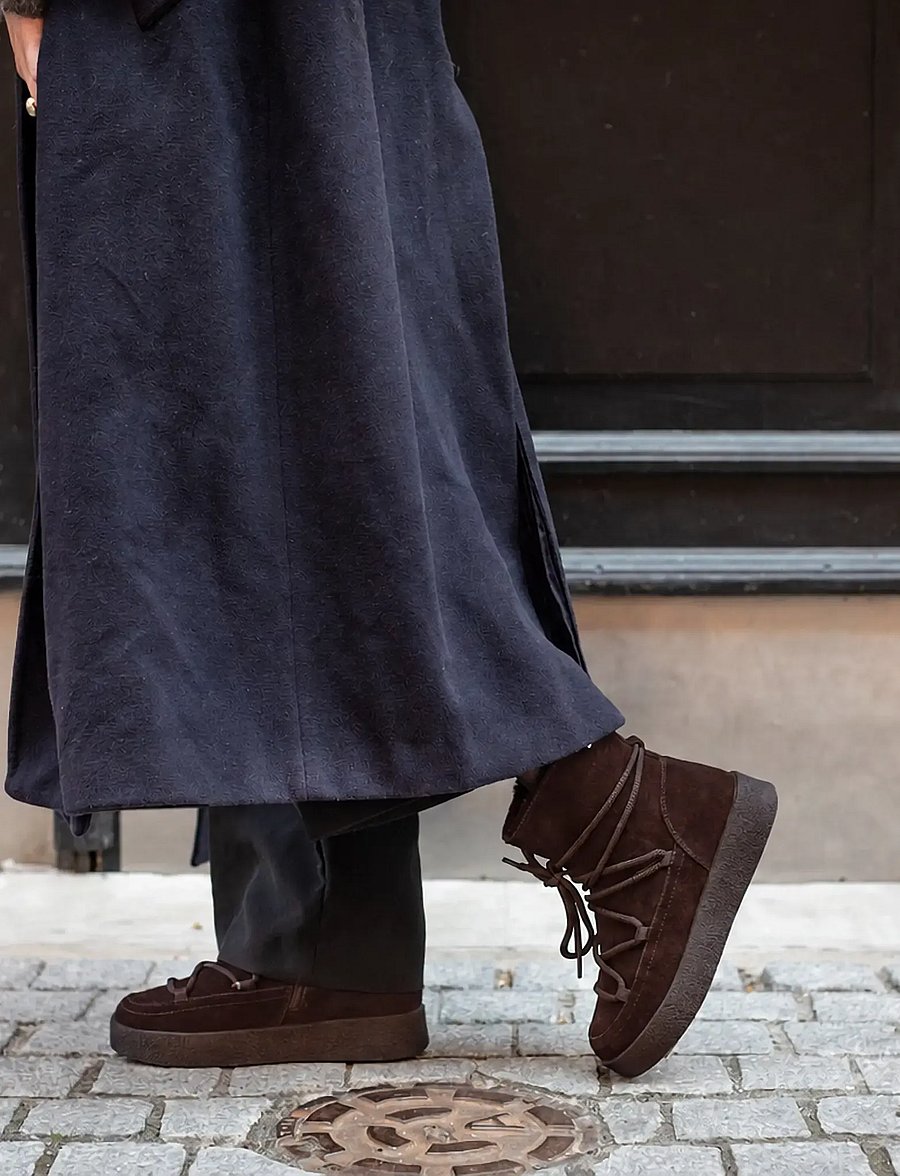 Duffy - LIZZANO QUATTRO - winter boots - dark brown - 0