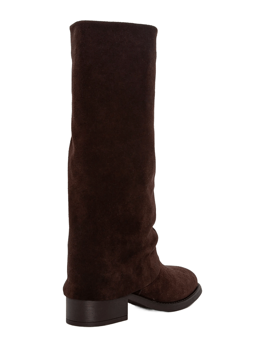 Duffy - TROPEA DUE - põlveni saapad - dark brown - 3