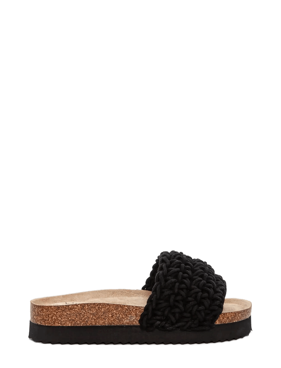 Duffy - ROMA CINQUE - platform sandals - black - 0