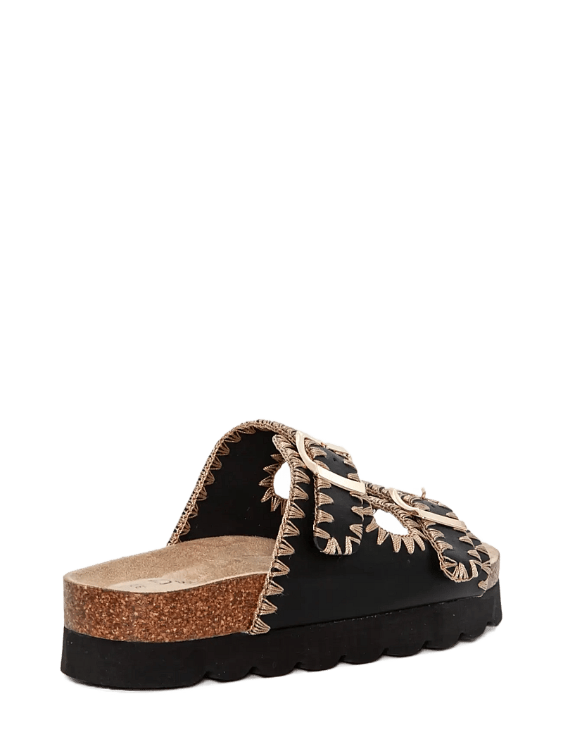 Duffy - ROMA NOVE - platvorm sandaalid - black - 2