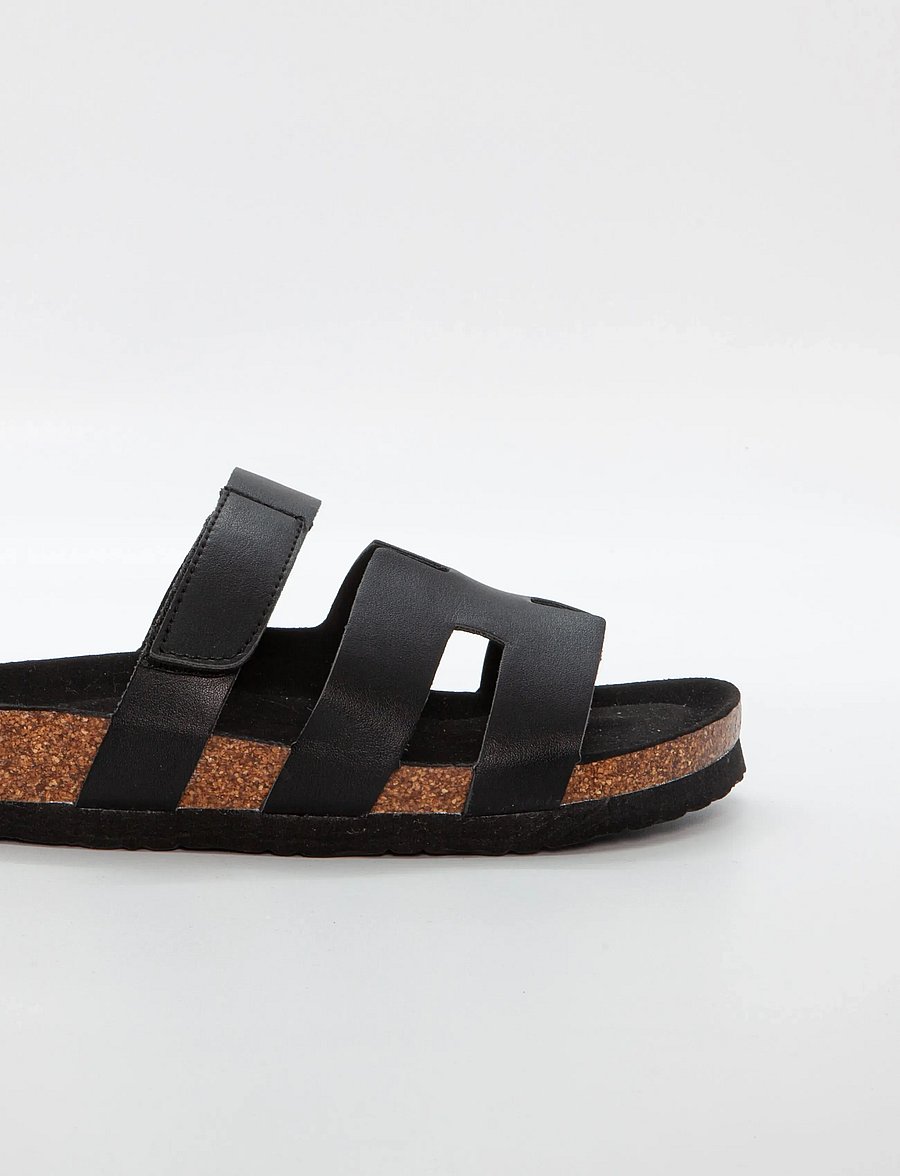 Duffy - FLORENS VENTUNO - platta sandaler - black - 4