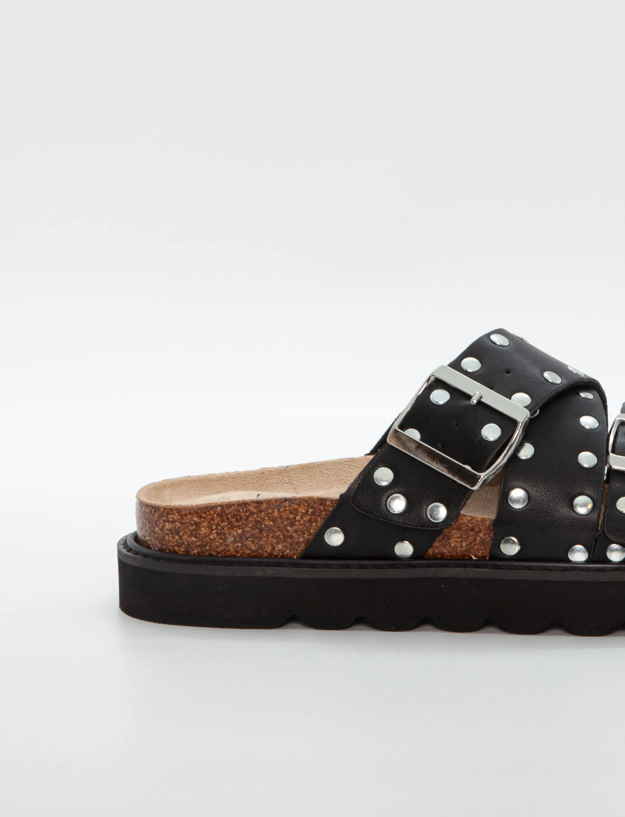 Duffy - CAPRI UNO - platvorm sandaalid - black - 3