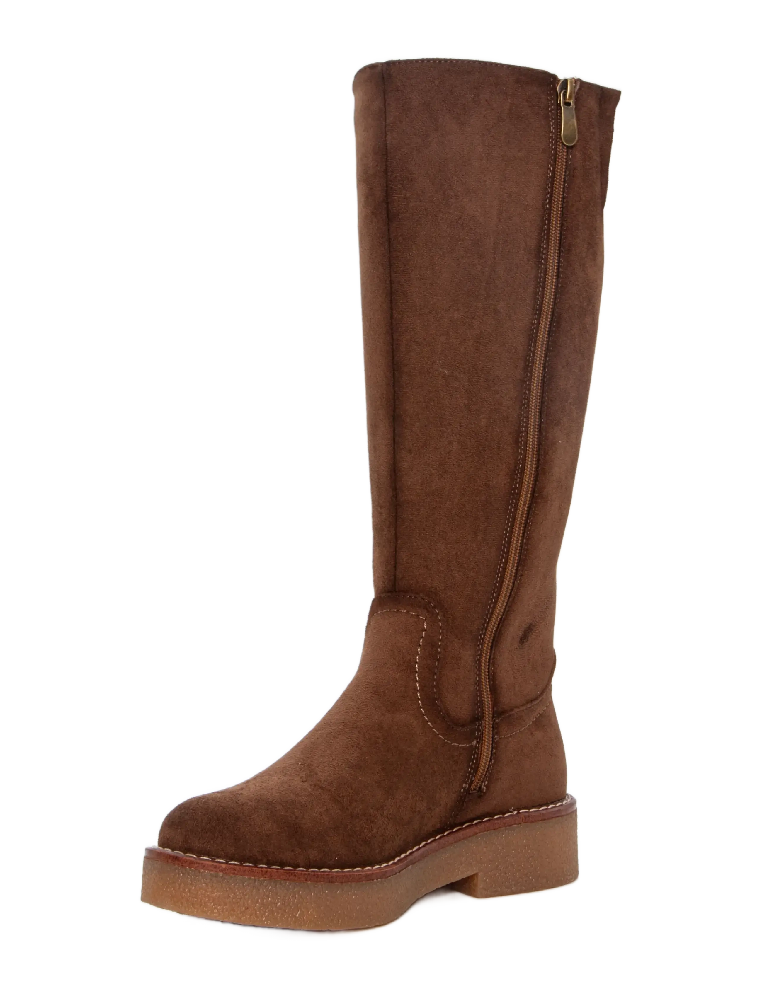 Duffy - CESENA UNO - knee high boots - camel - 2