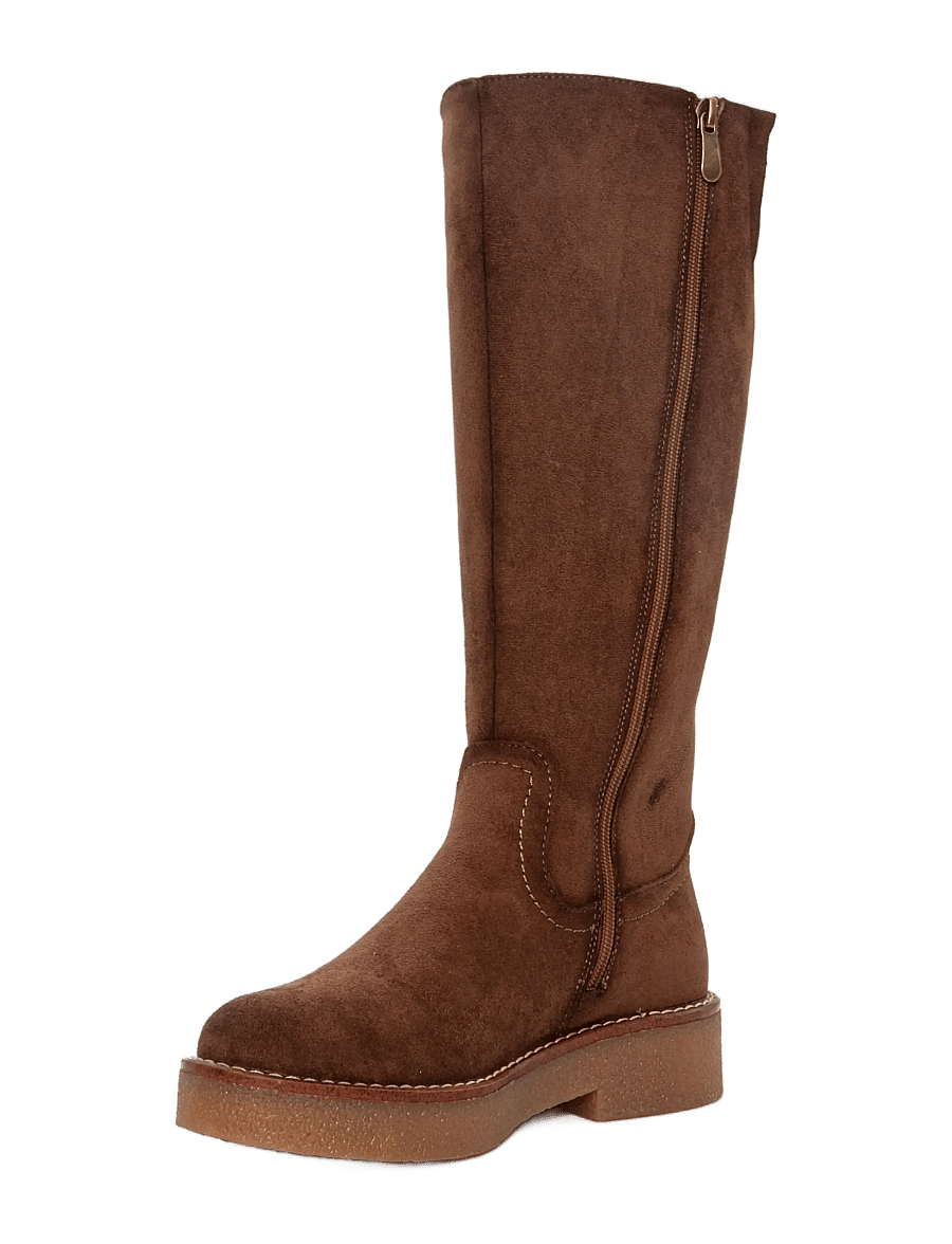 Duffy - CESENA UNO - knee high boots - camel - 2